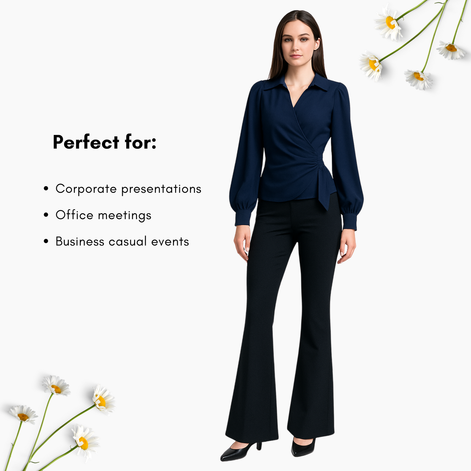How to Style Tops and Trousers for a Powerful Office Look