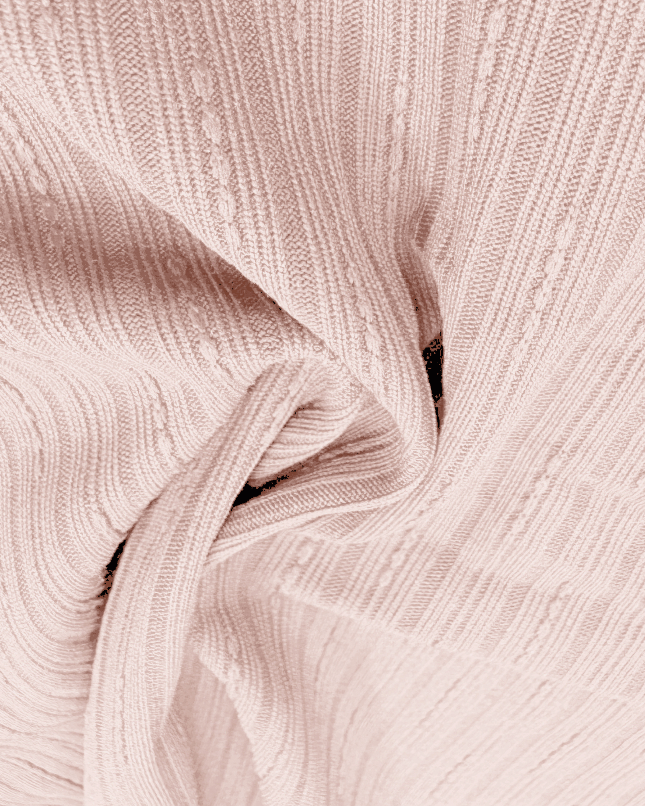 One Shoulder Top – Blush Pink