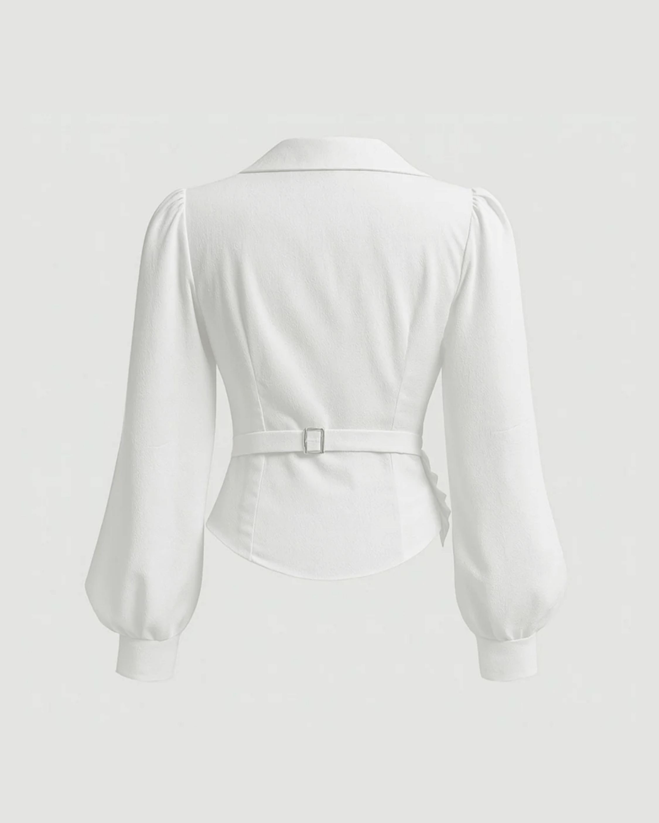 Combo : V Neck White Top 2-Pack