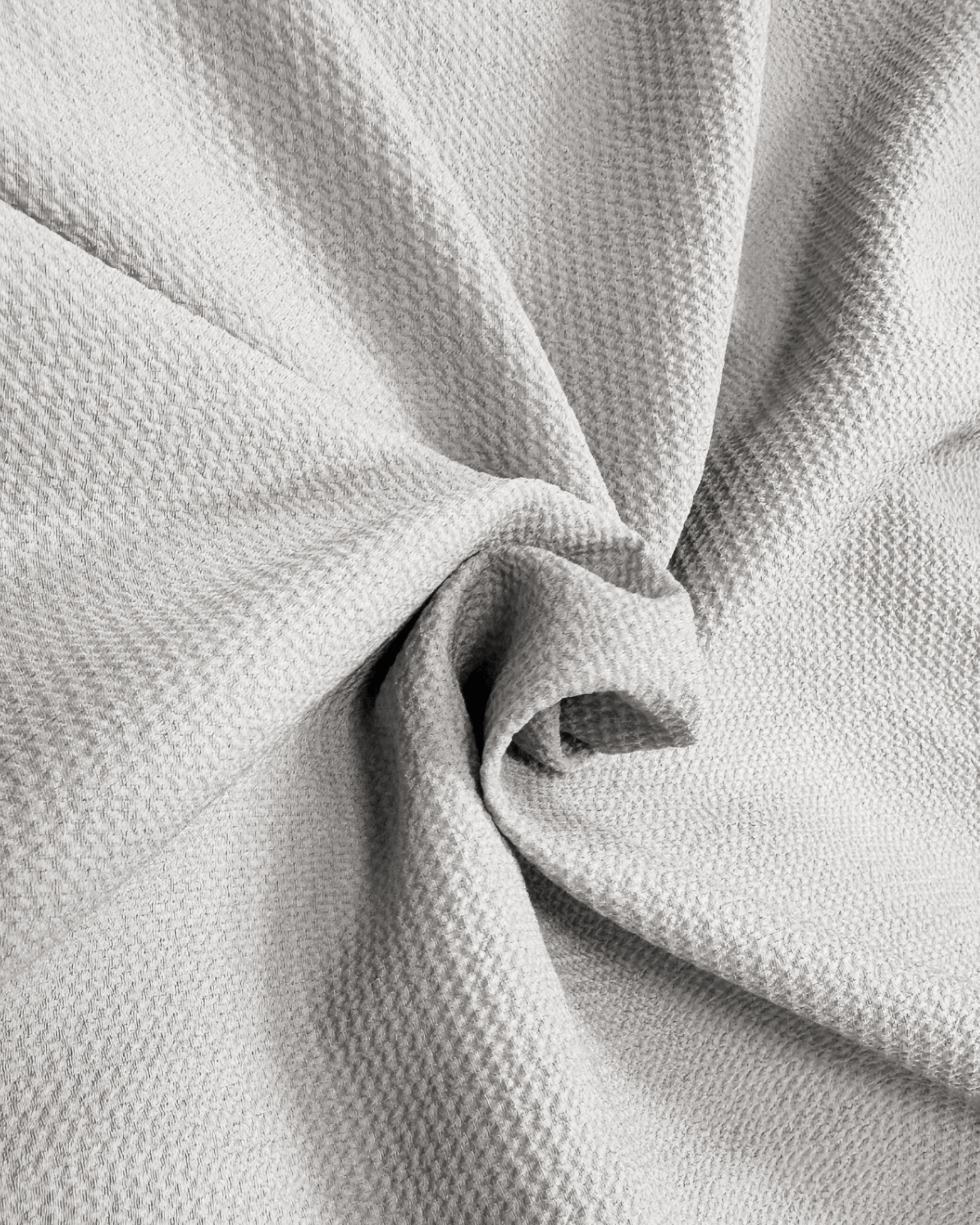 Grey V-Neck Pleated Tank Top
