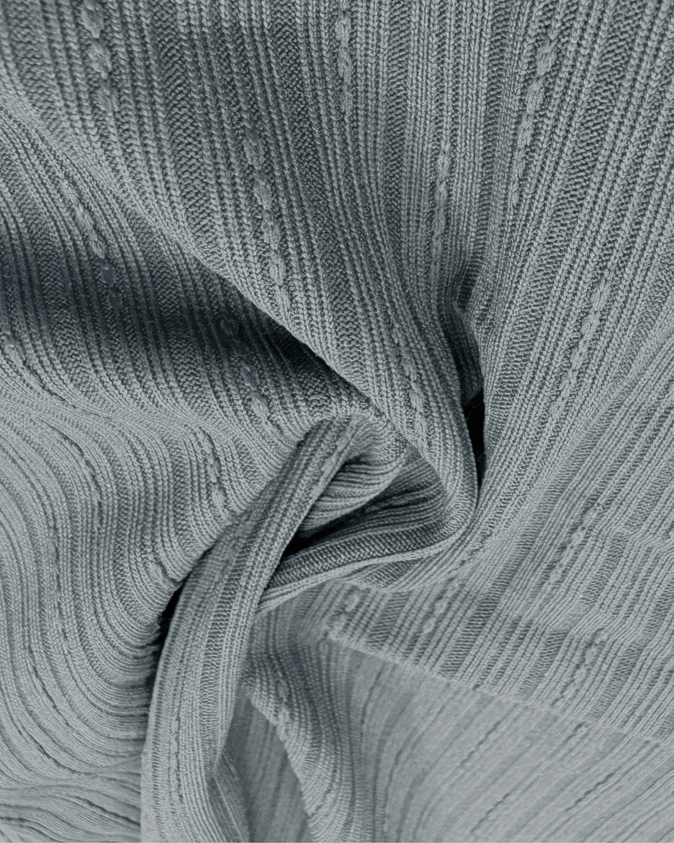 V-Neck Ruched Crop Top – Light Grey