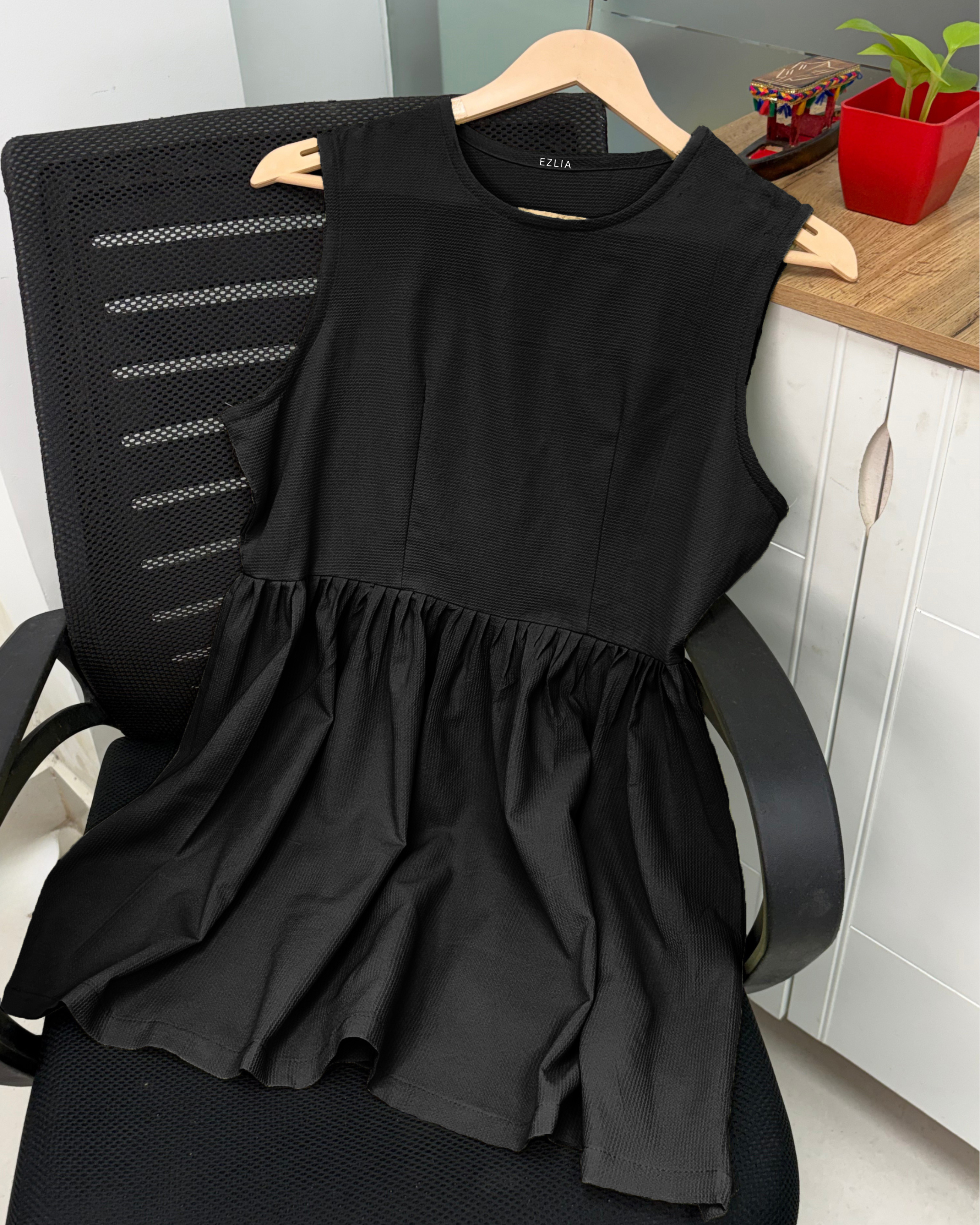 Black Mini Dress for Women