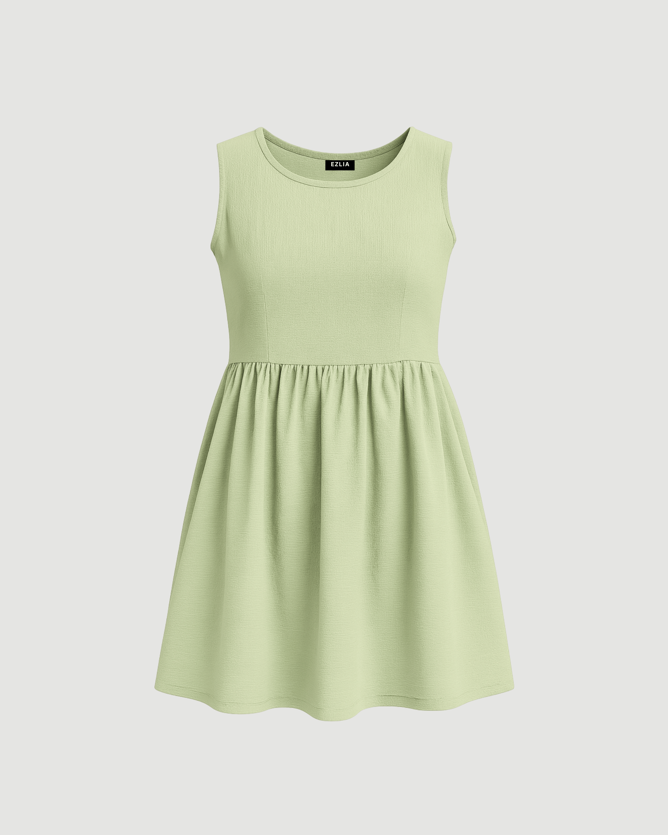 Cute Mint Green Mini Dress for Women