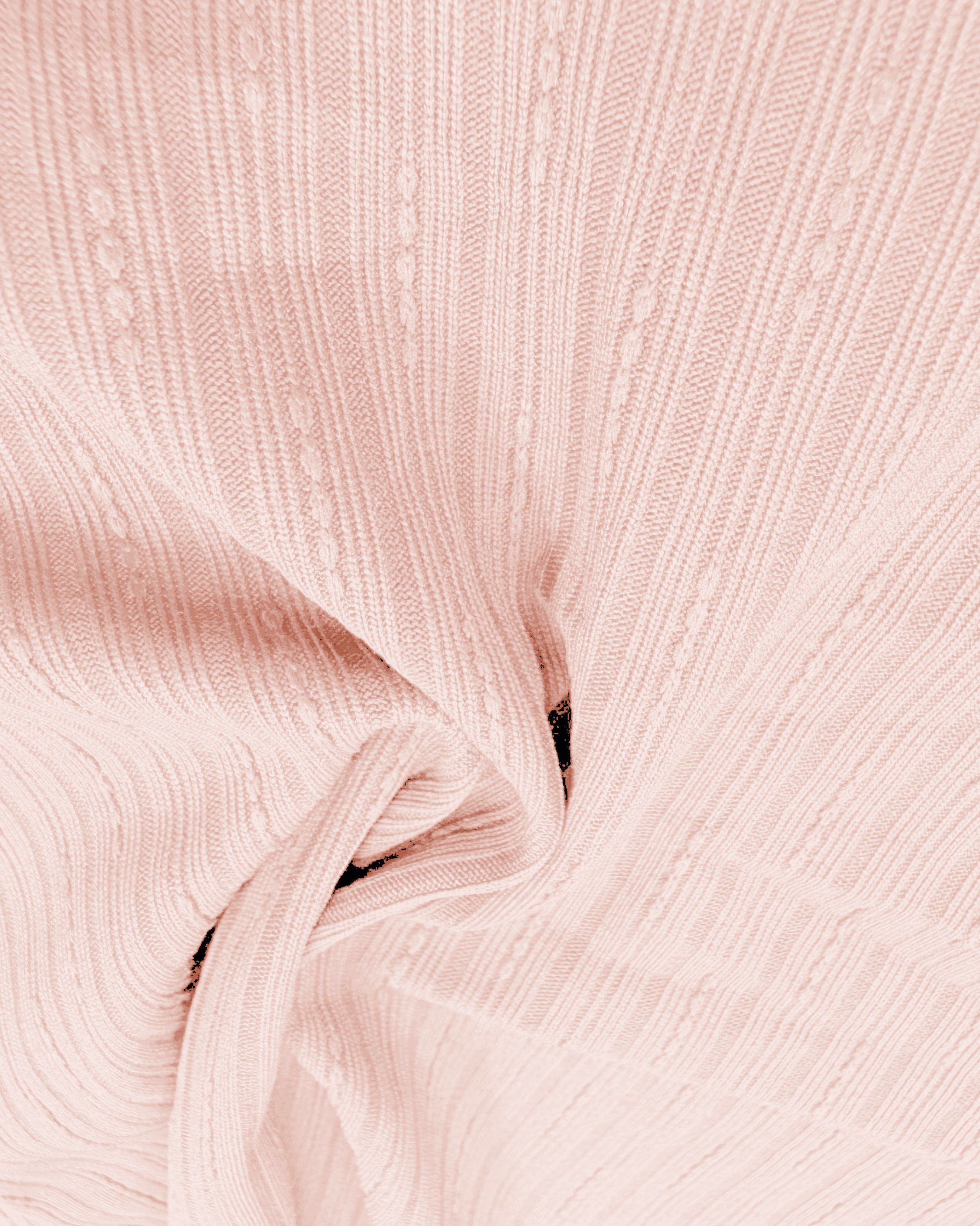 V-Neck Crop Top – Blush Pink