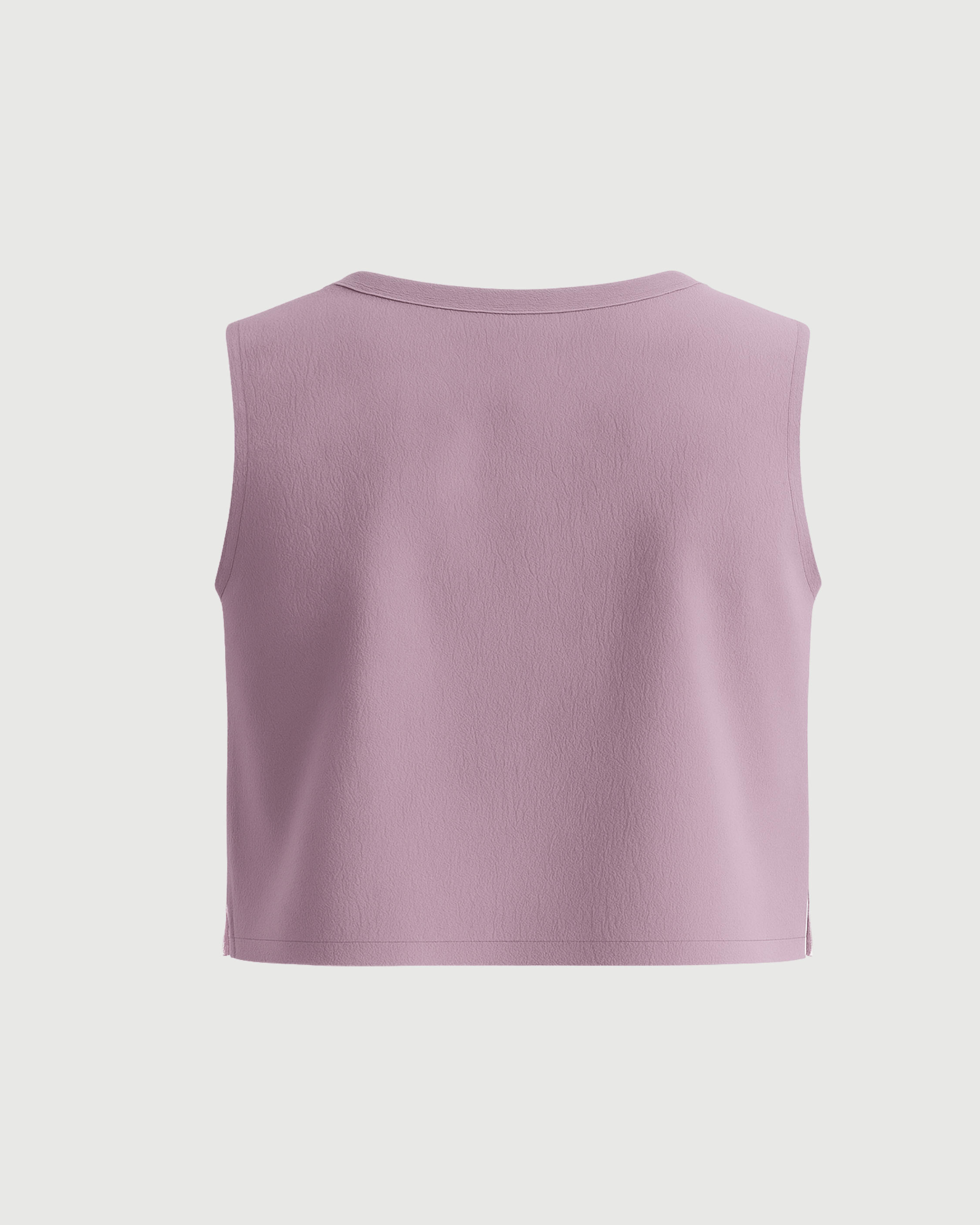 Casual Purple Crop Top