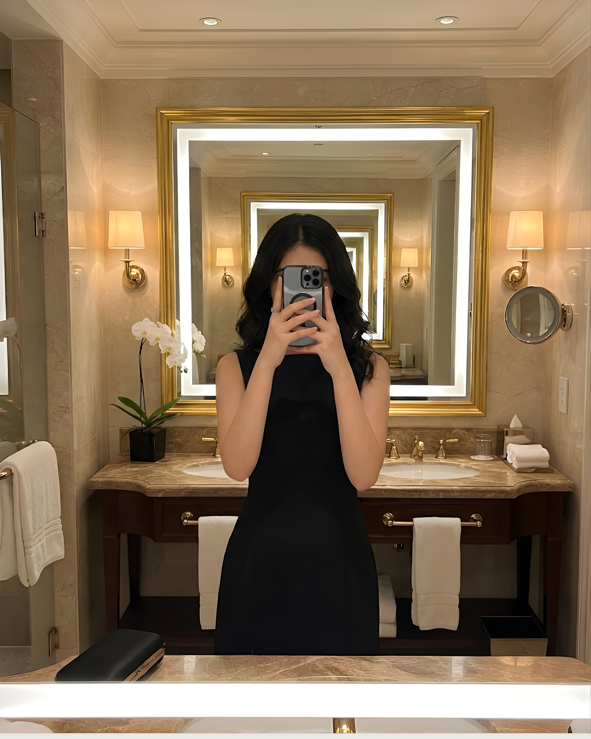 Boat Neck Solid Maxi Dress-Black