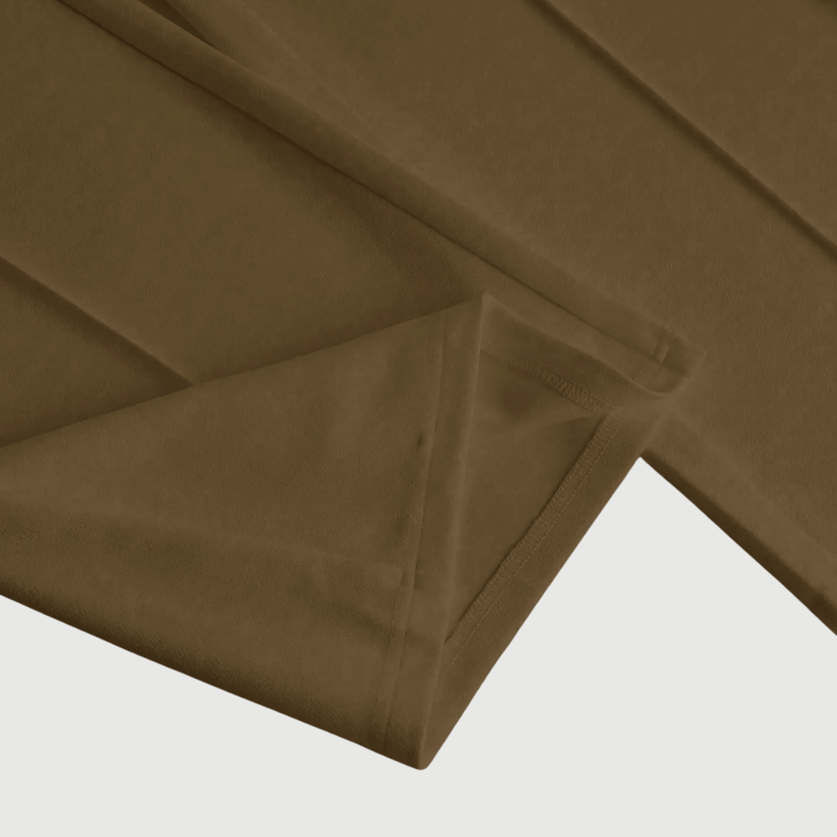 Brown High-Waist Trousers