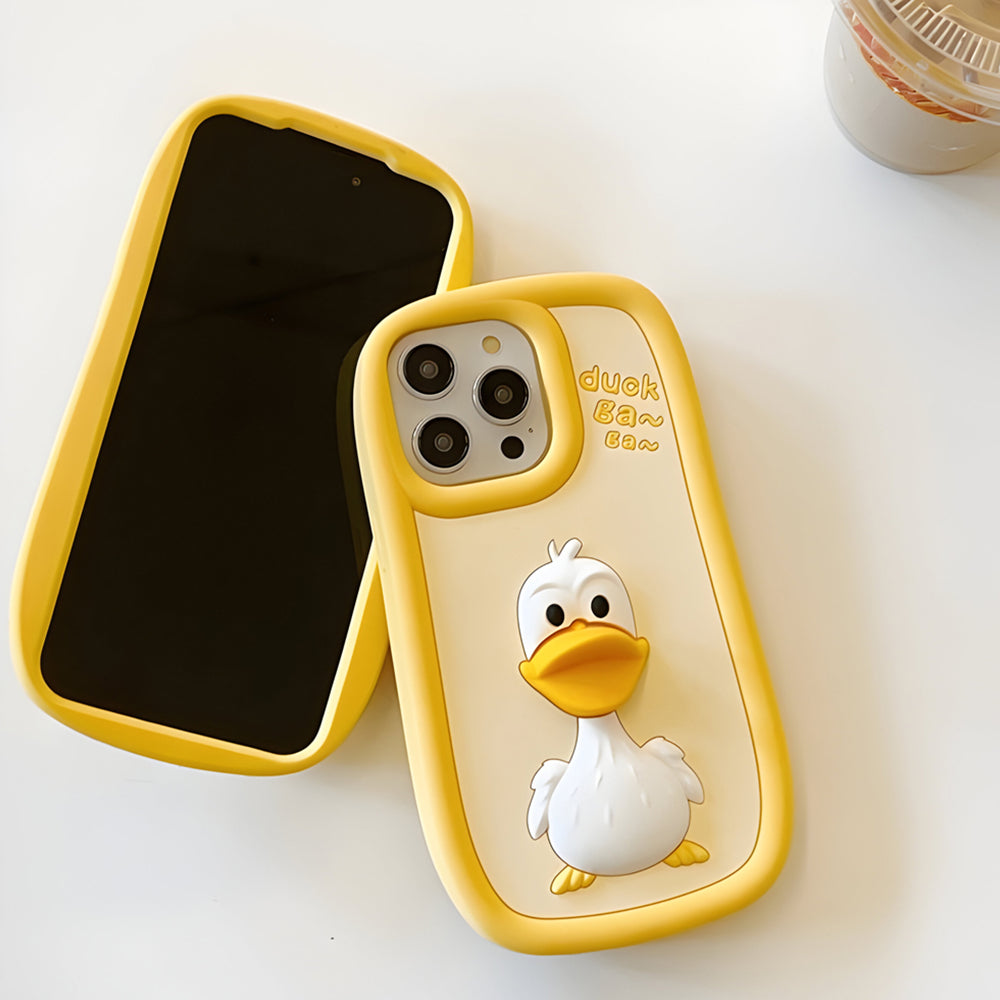 3D Duck Silicone Soft Protective IPhone 12 Pro Max Case