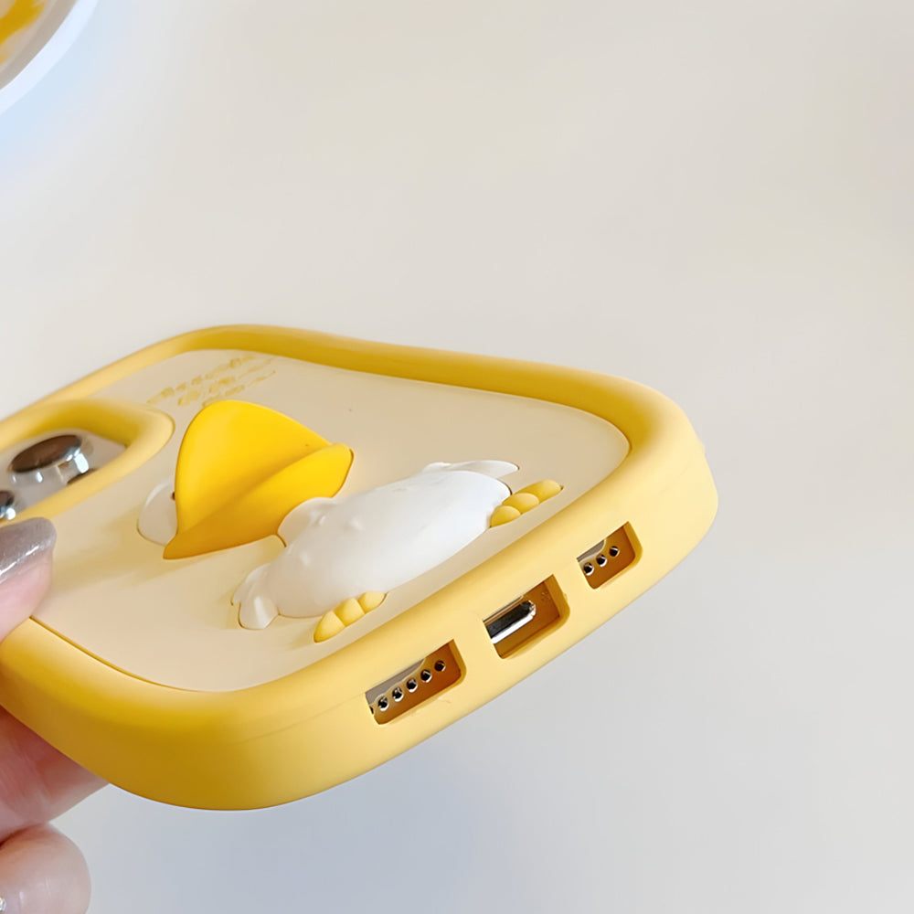 3D Duck Silicone Soft Protective IPhone 13 Pro Max Case