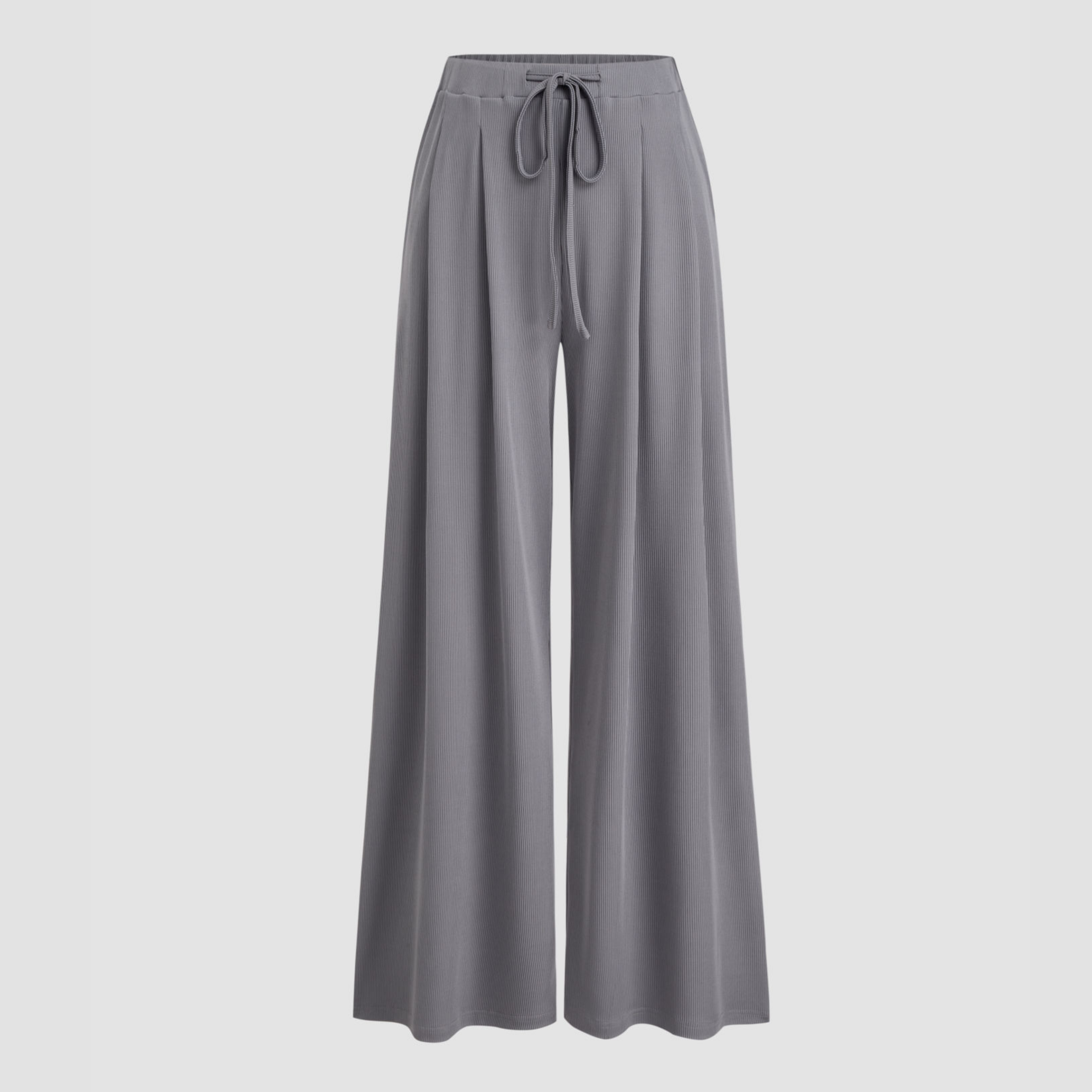 Stylish Grey Wrap Co-ord Set