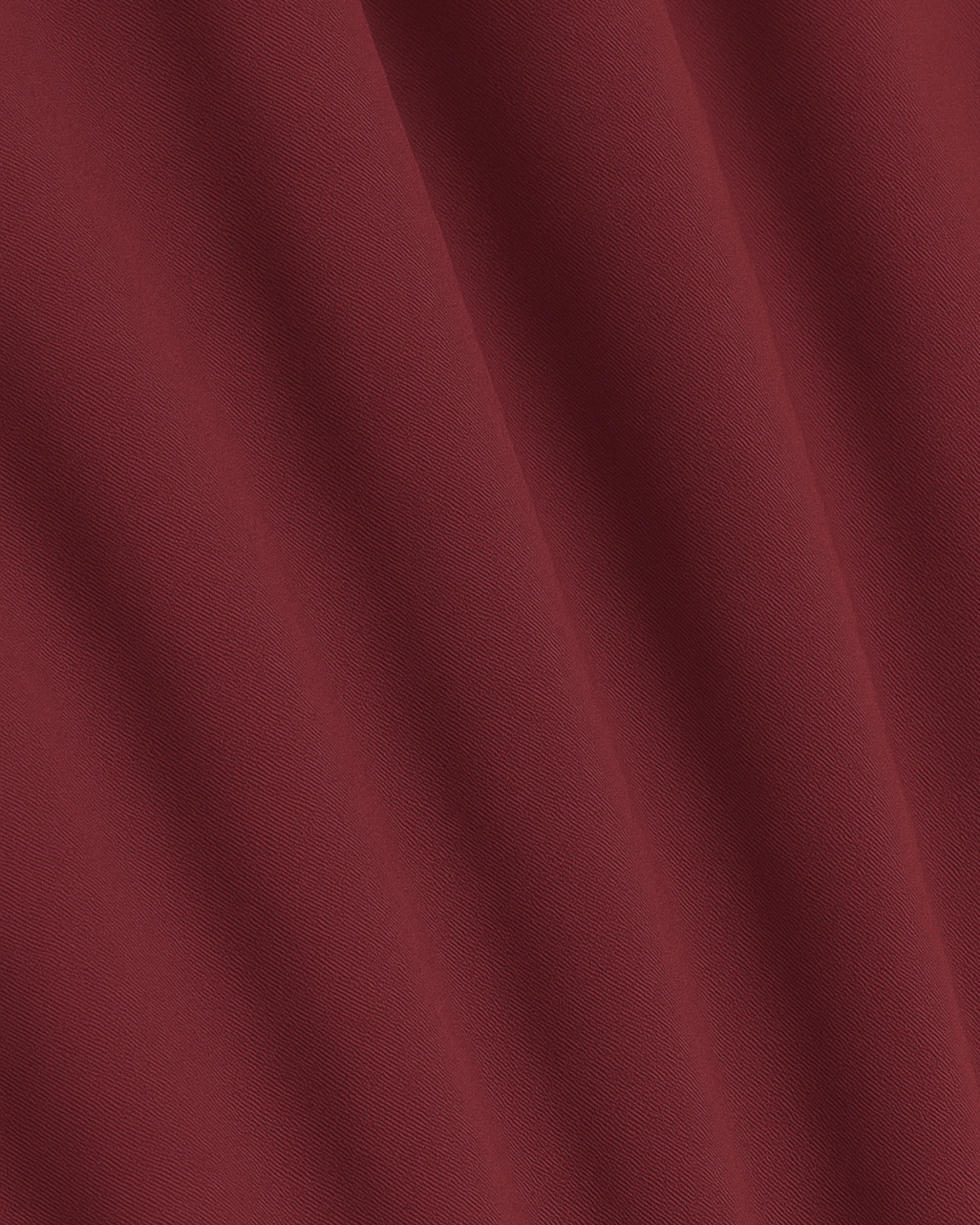 One-Shoulder Wine Red Mini Dress