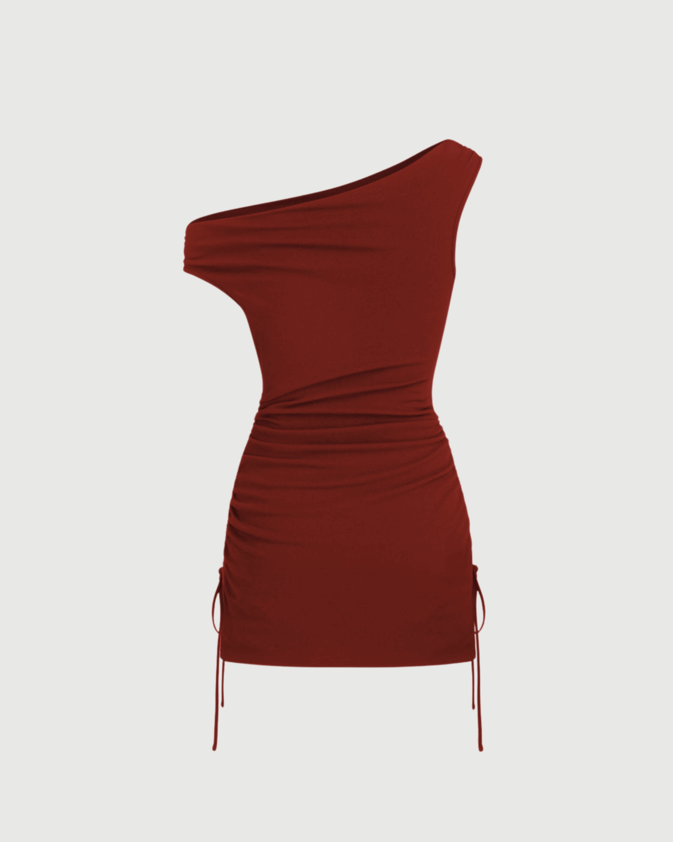 Women's Red Bodycon Mini Dress