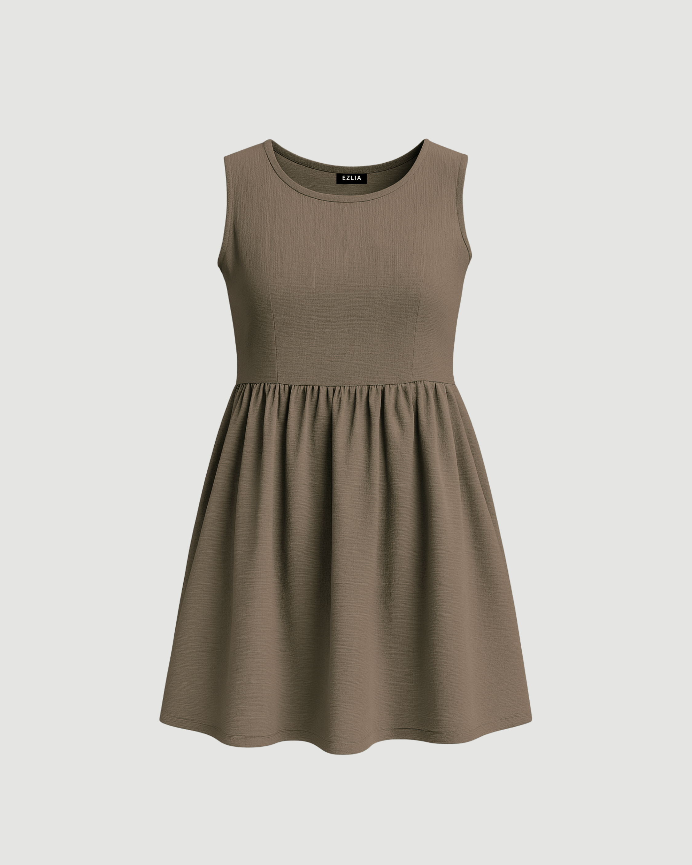Brown Mini Dress for Women