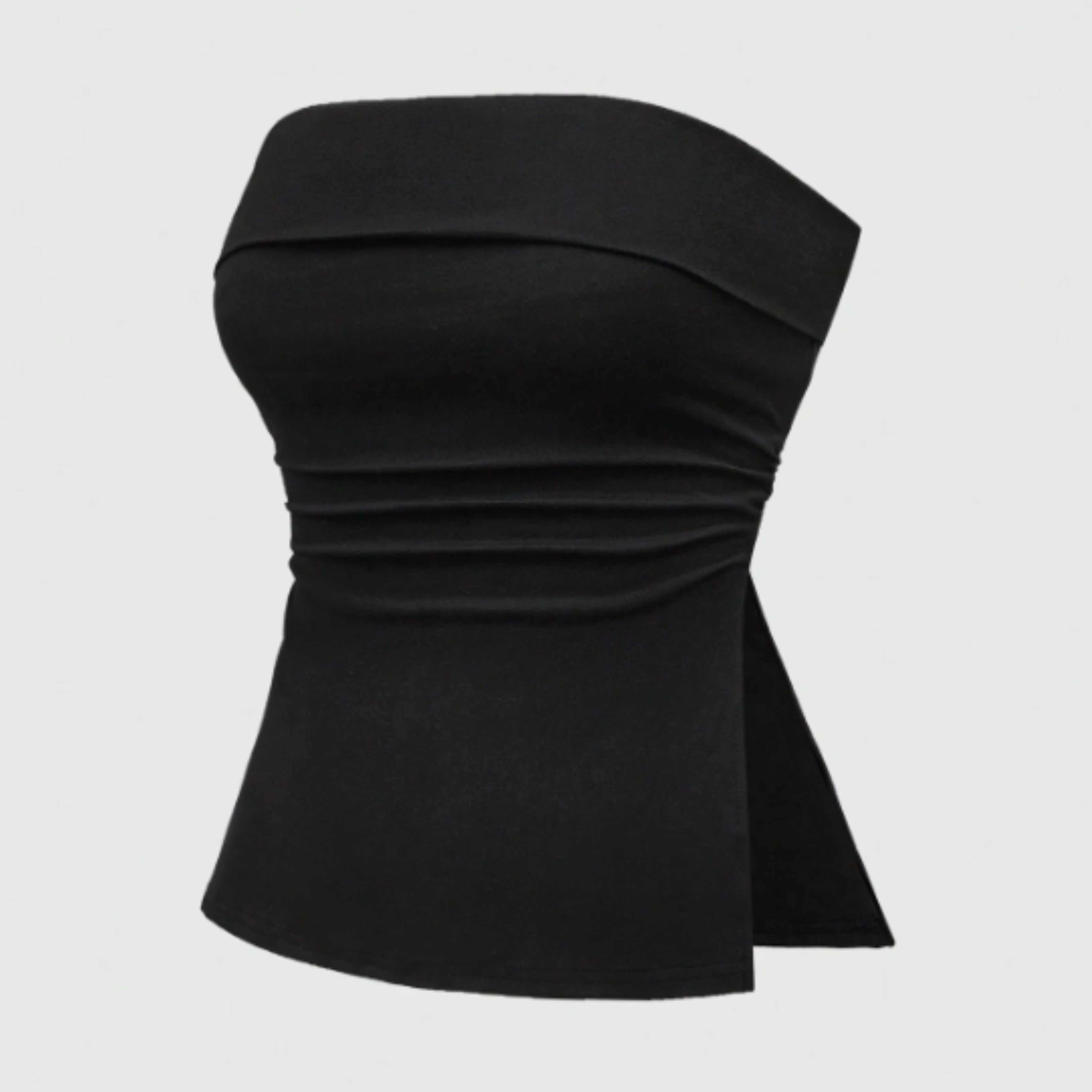 Bold Ruched Tube Top