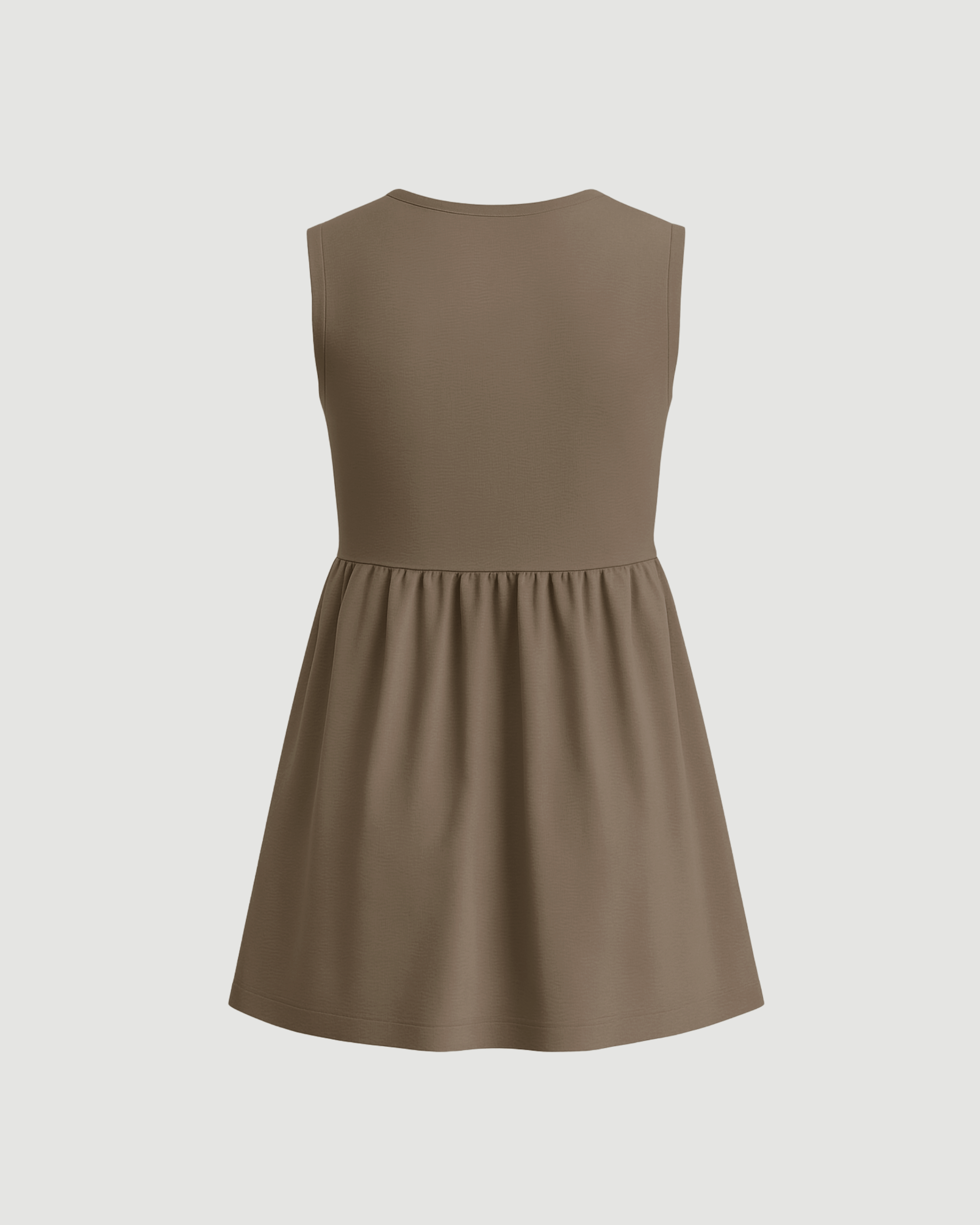Brown Mini Dress for Women