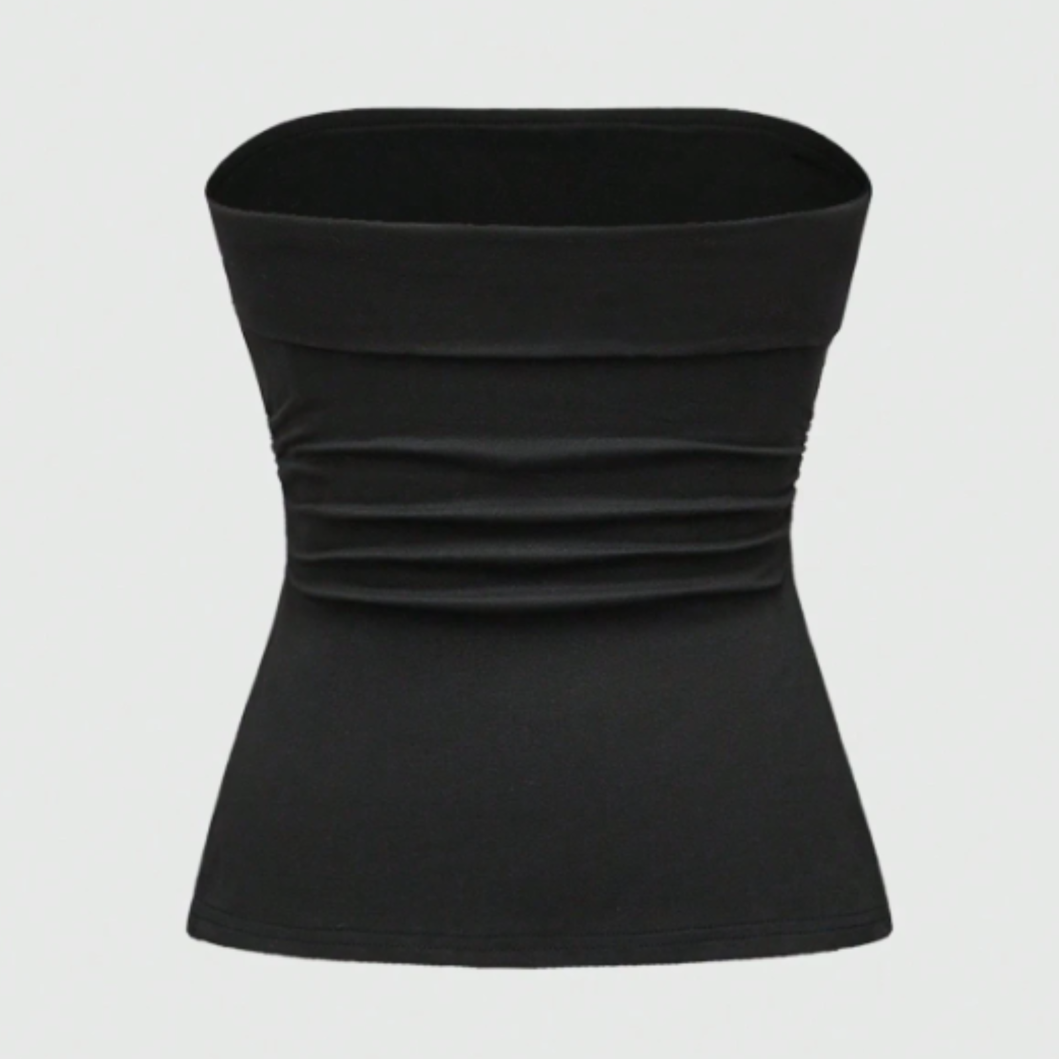 Bold Ruched Tube Top