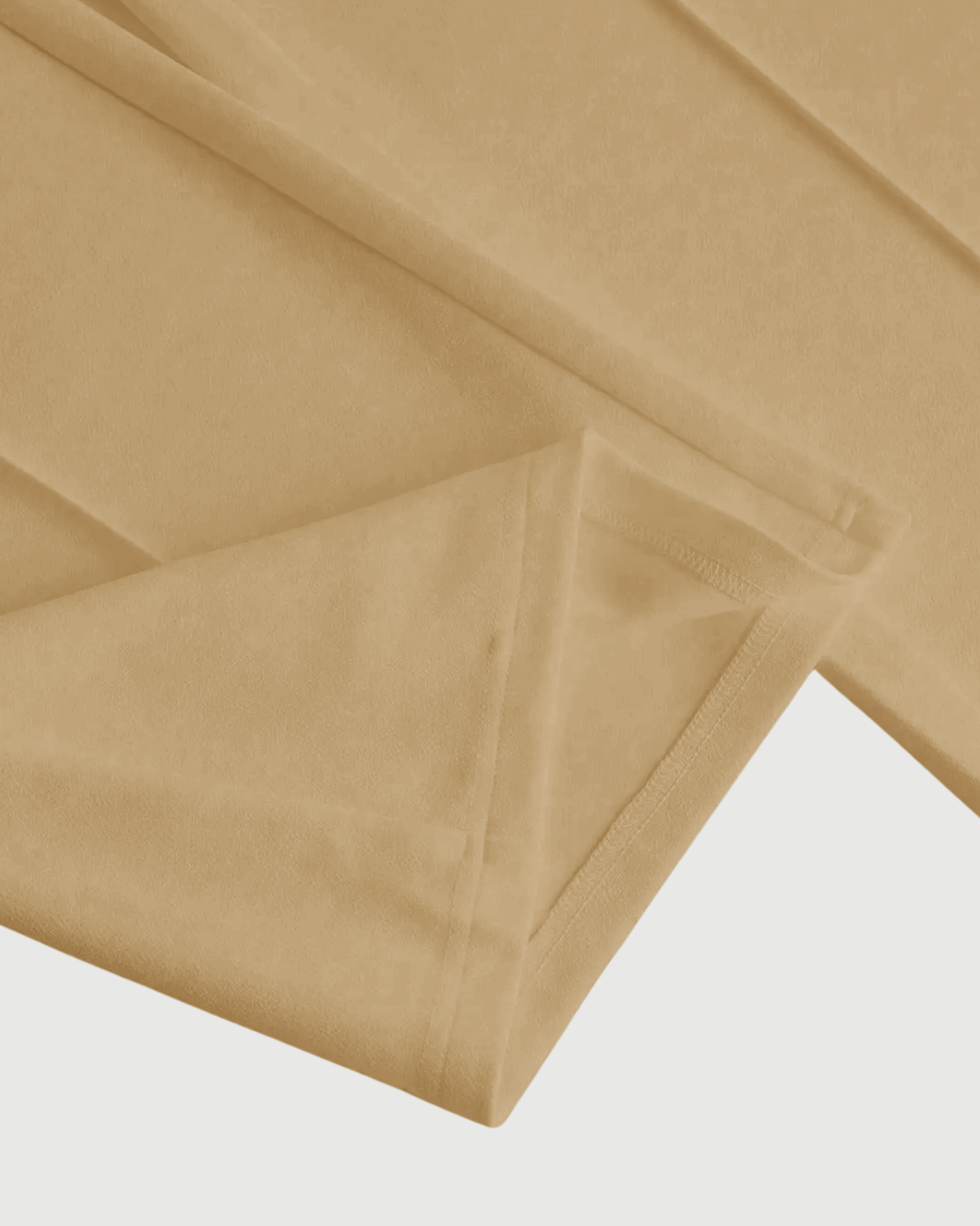 High-Waist Wide-Leg Beige Trousers