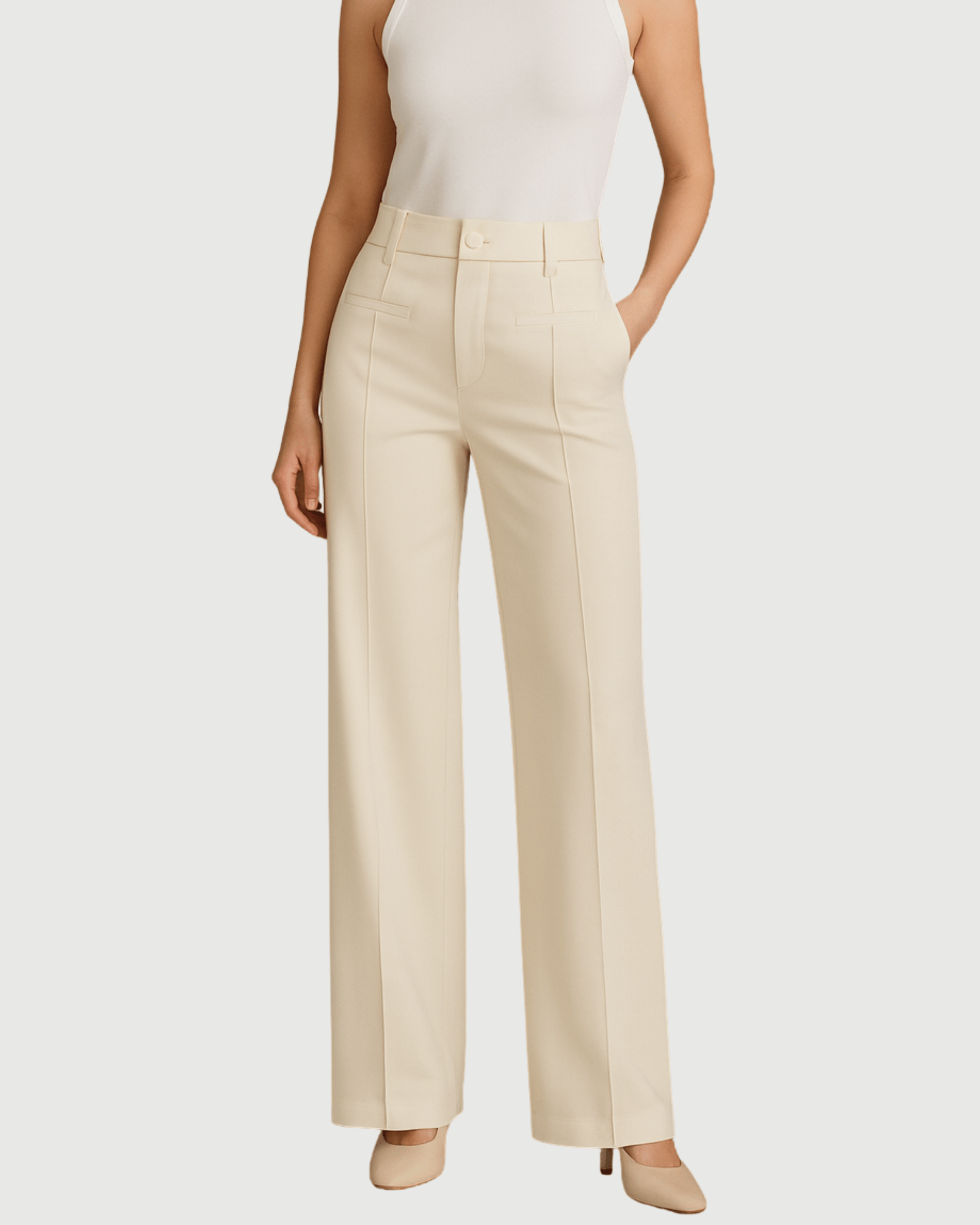 Off white Trouser for women
