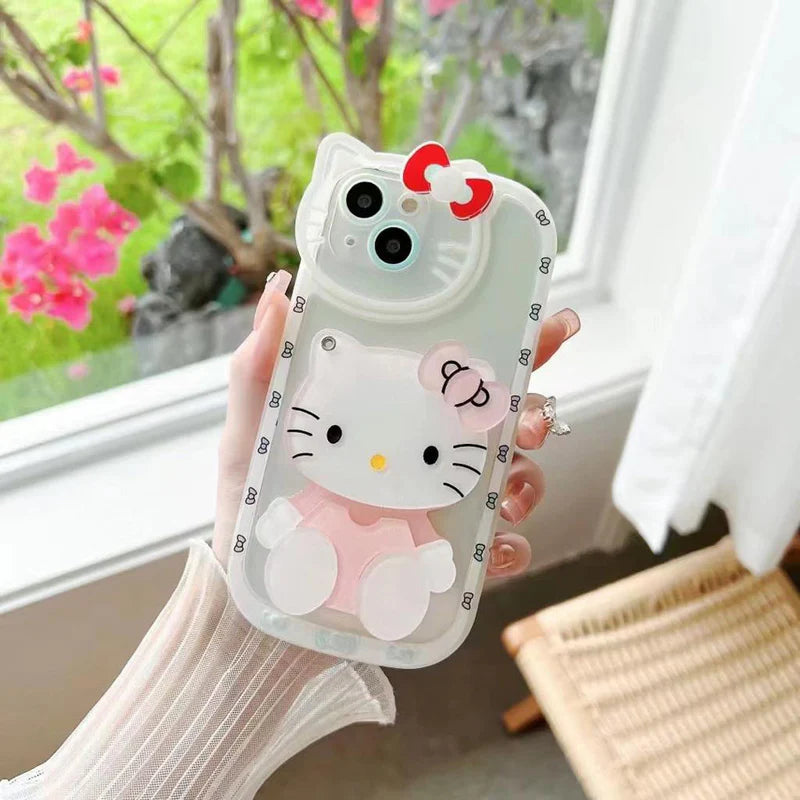 CuteCat ezlia hello kitty phone case for iphone 15