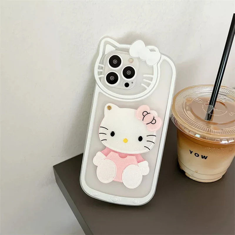 CuteCat ezlia hello kitty phone case for iphone 15