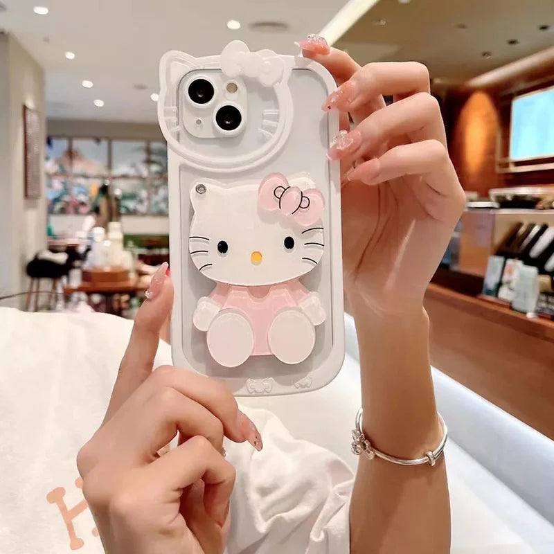 Cute Cat ezlia hello kitty phone case for iphone 14 pro max