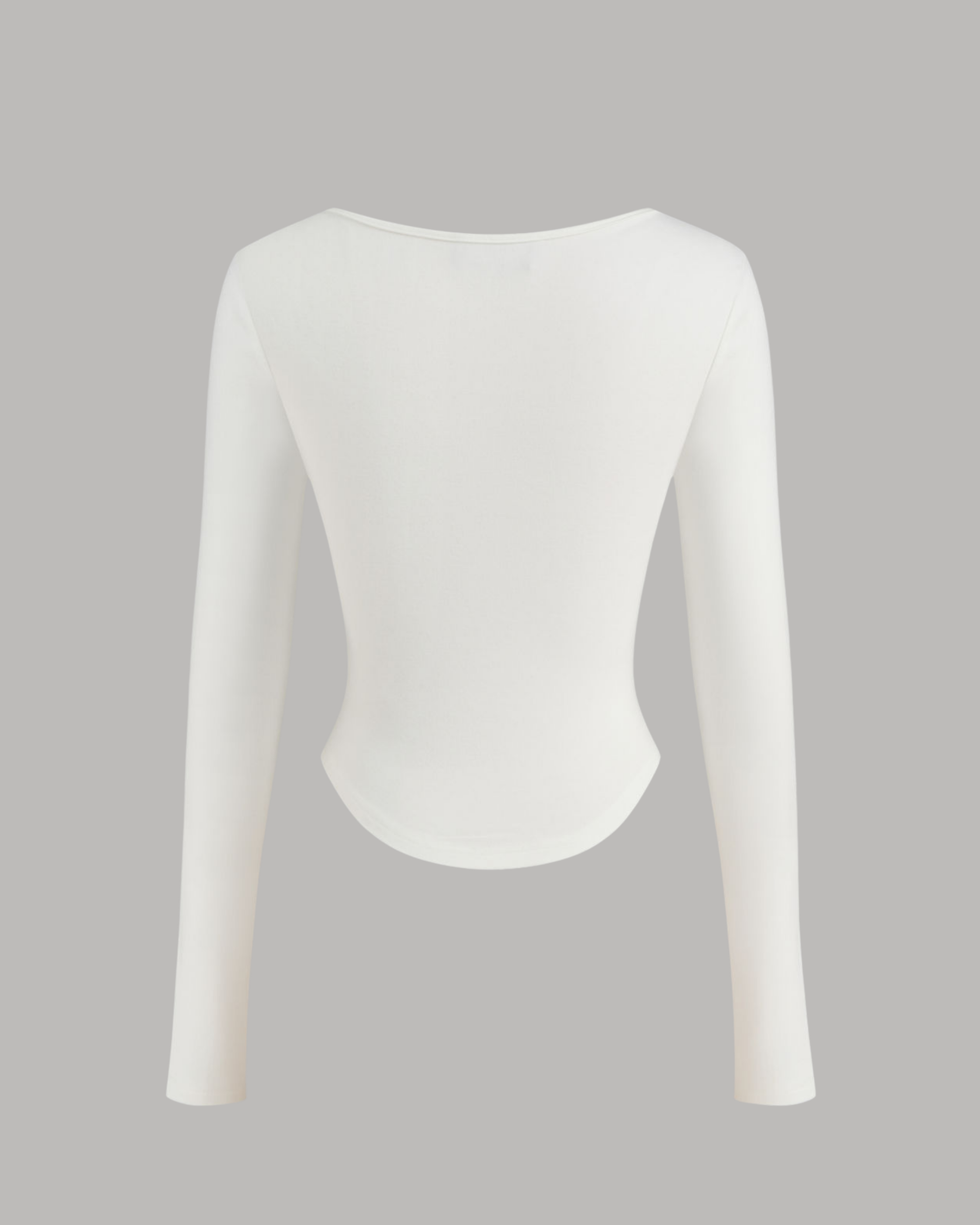 edgeframe-sleek-sleeve-top-White