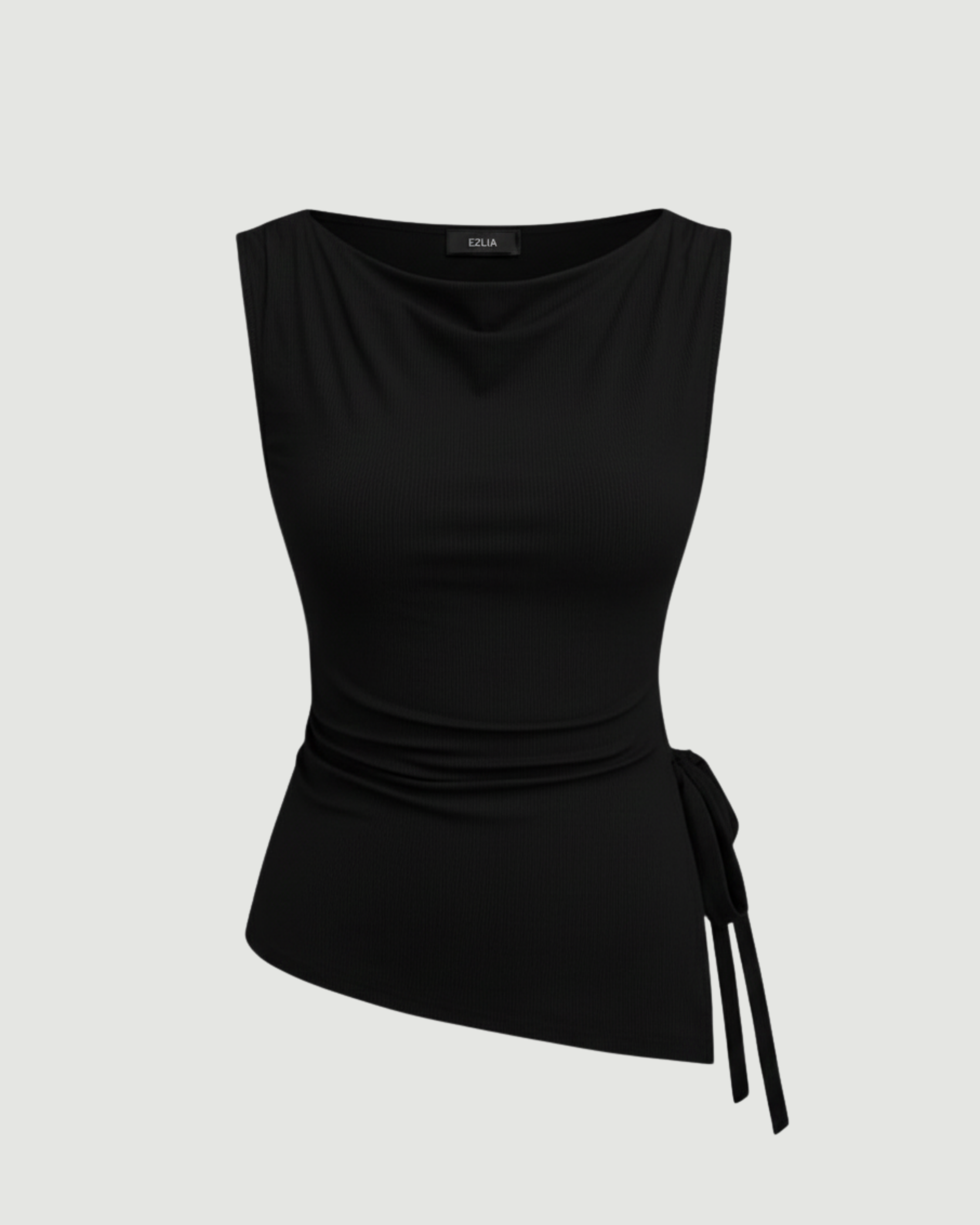 WaveKnot Fluid Curve Tank-Black
