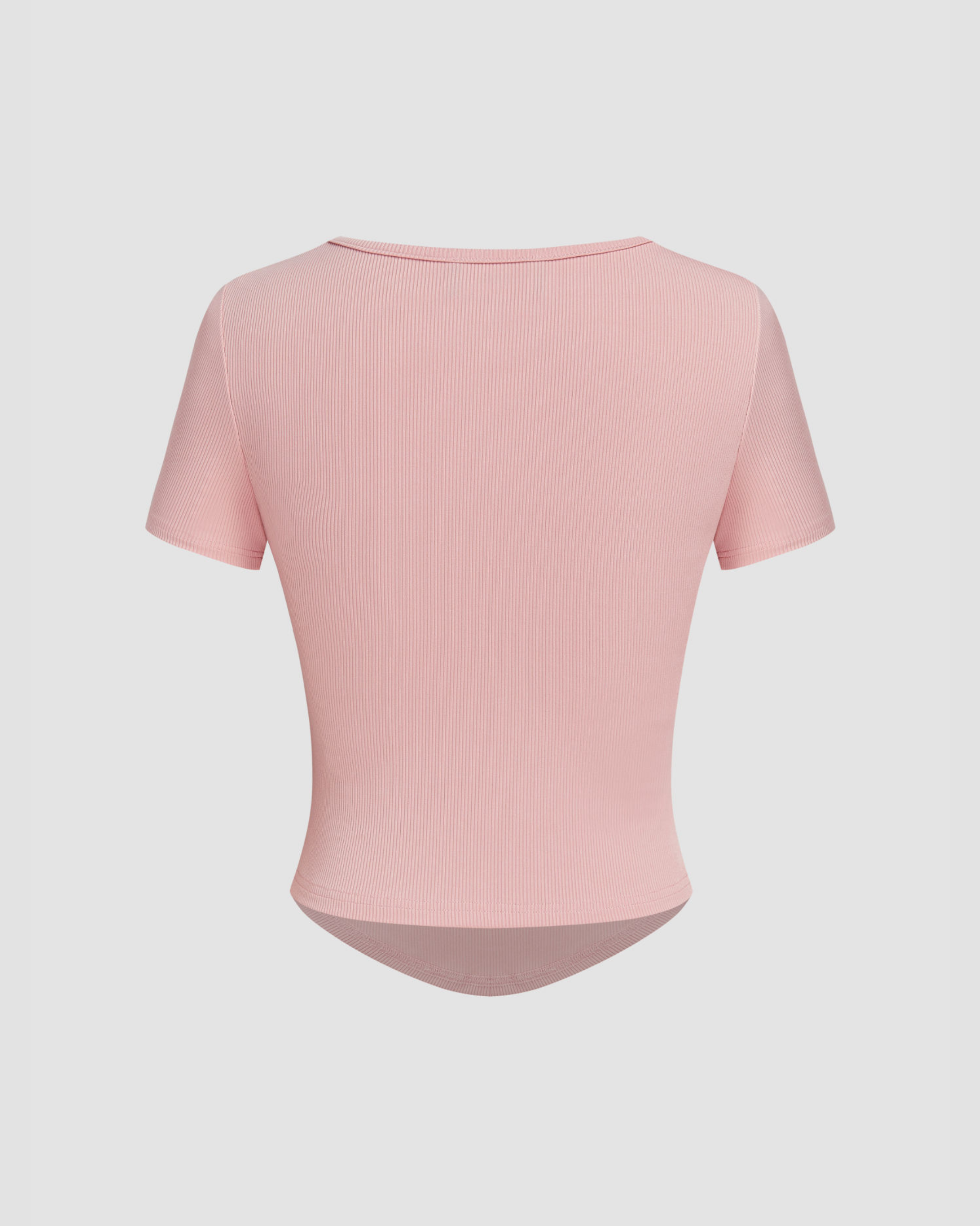 ClassicCut Tailored Tee - Pink