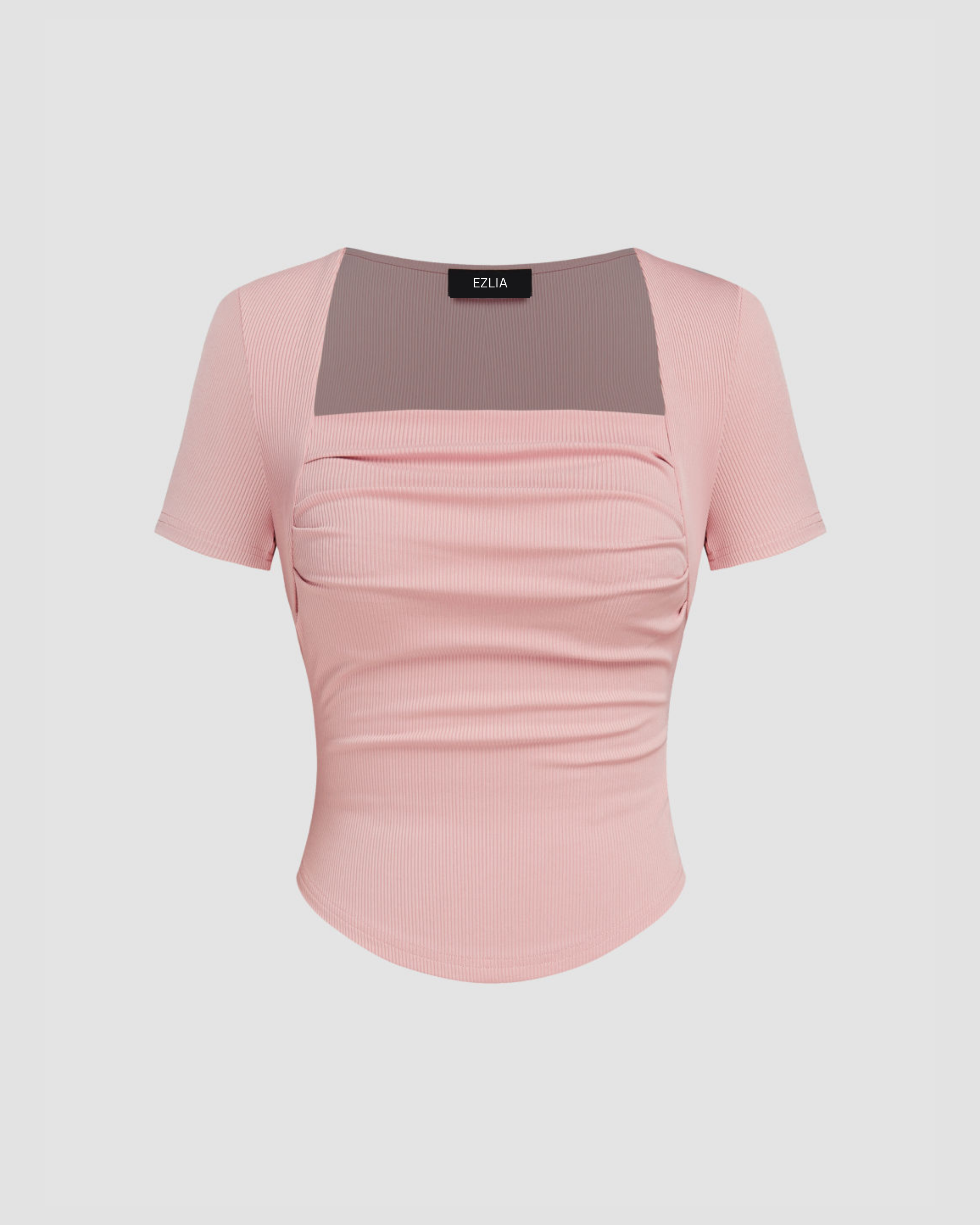 ClassicCut Tailored Tee - Pink