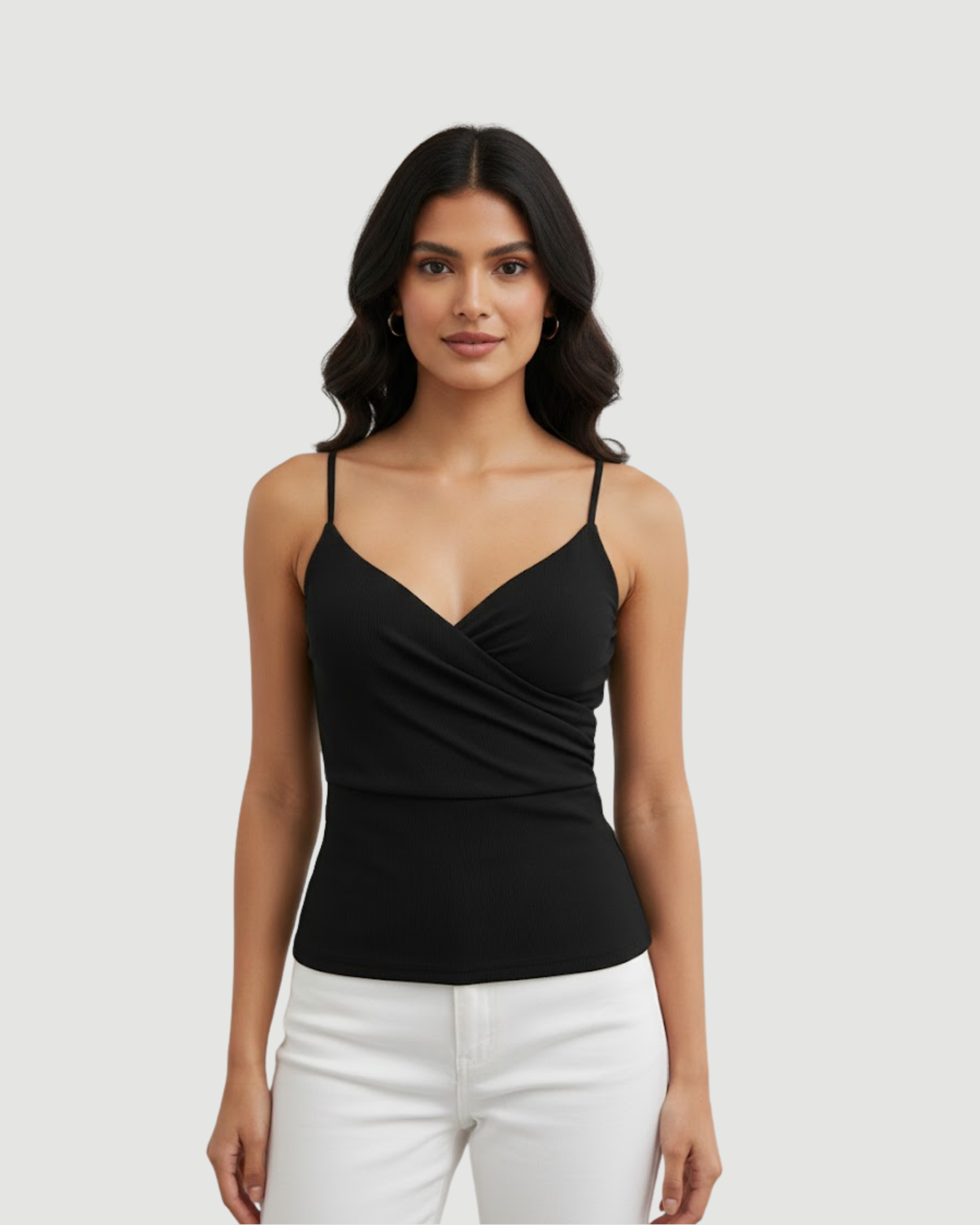 glidewrap-v-neck-slim-cami-Black