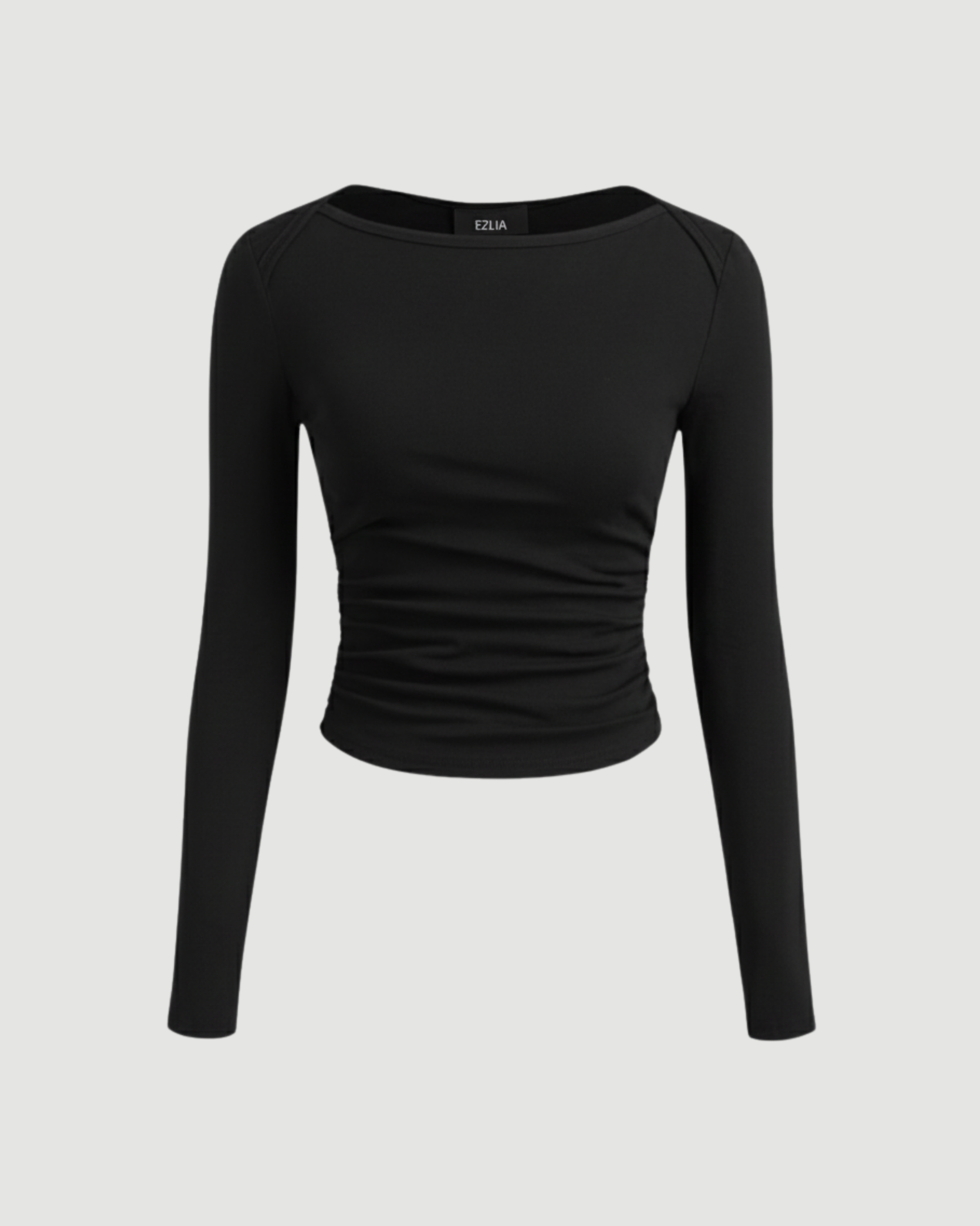 CozyContour Smooth Fit Top-Black