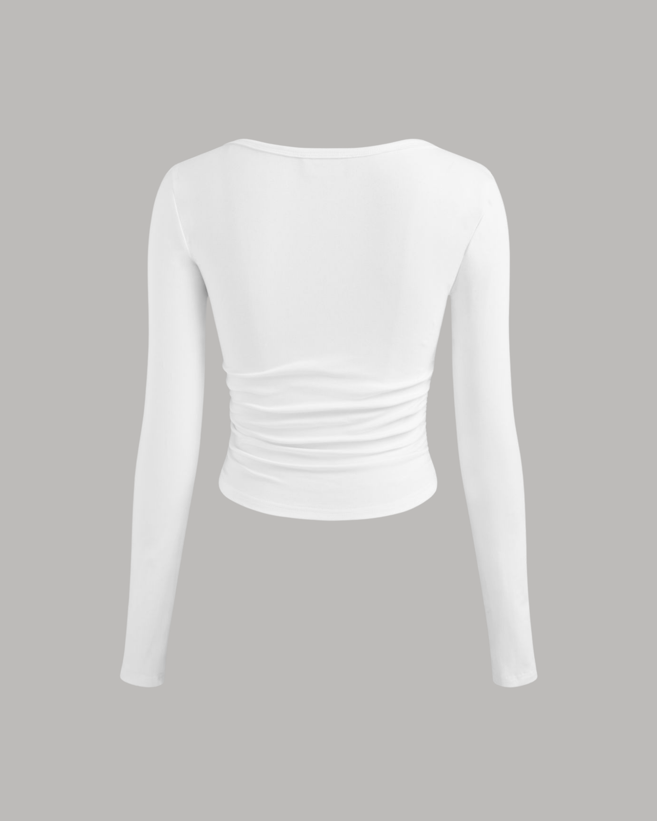 CozyContour Smooth Fit Top-White