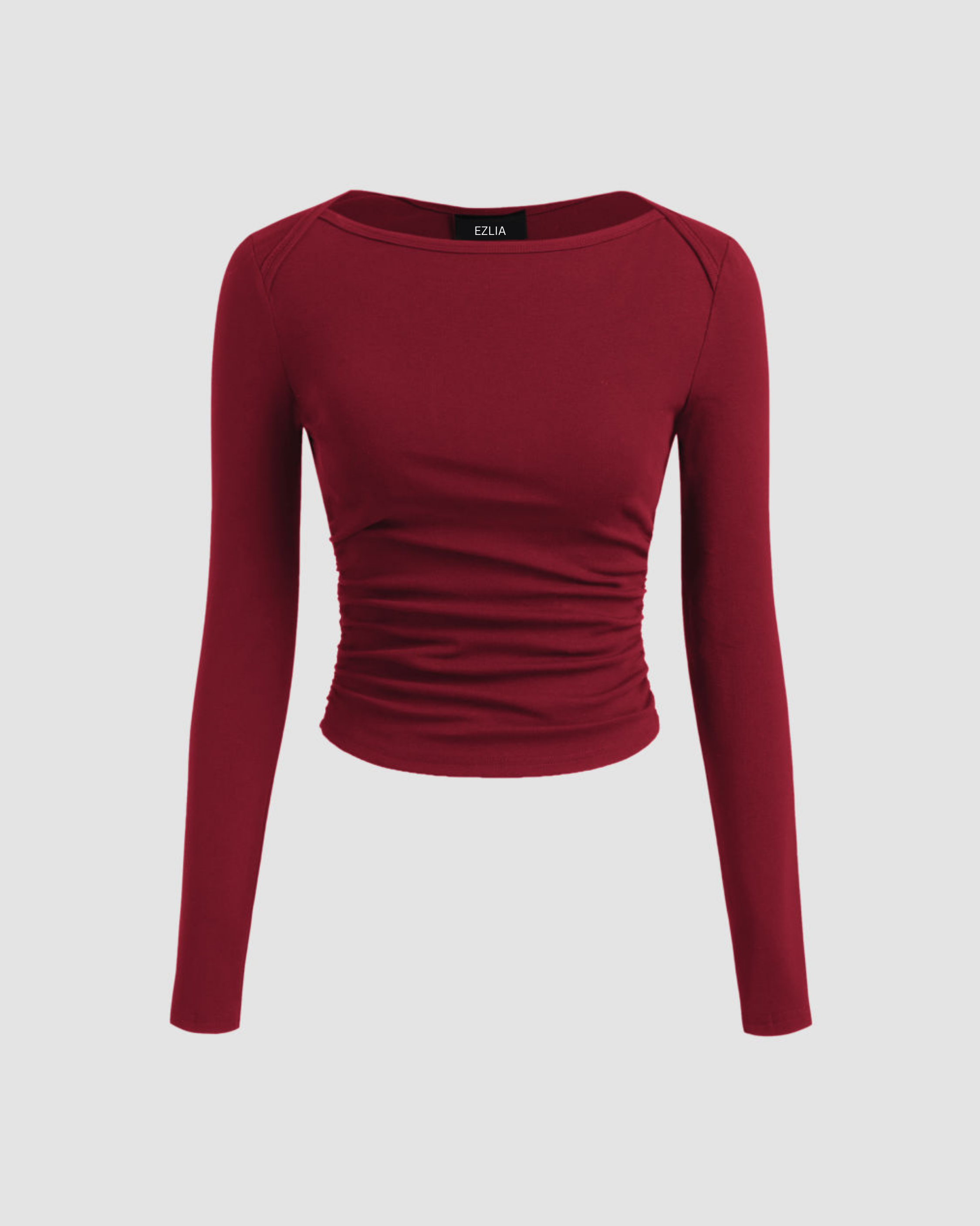 CozyContour Smooth Fit Top - Wine