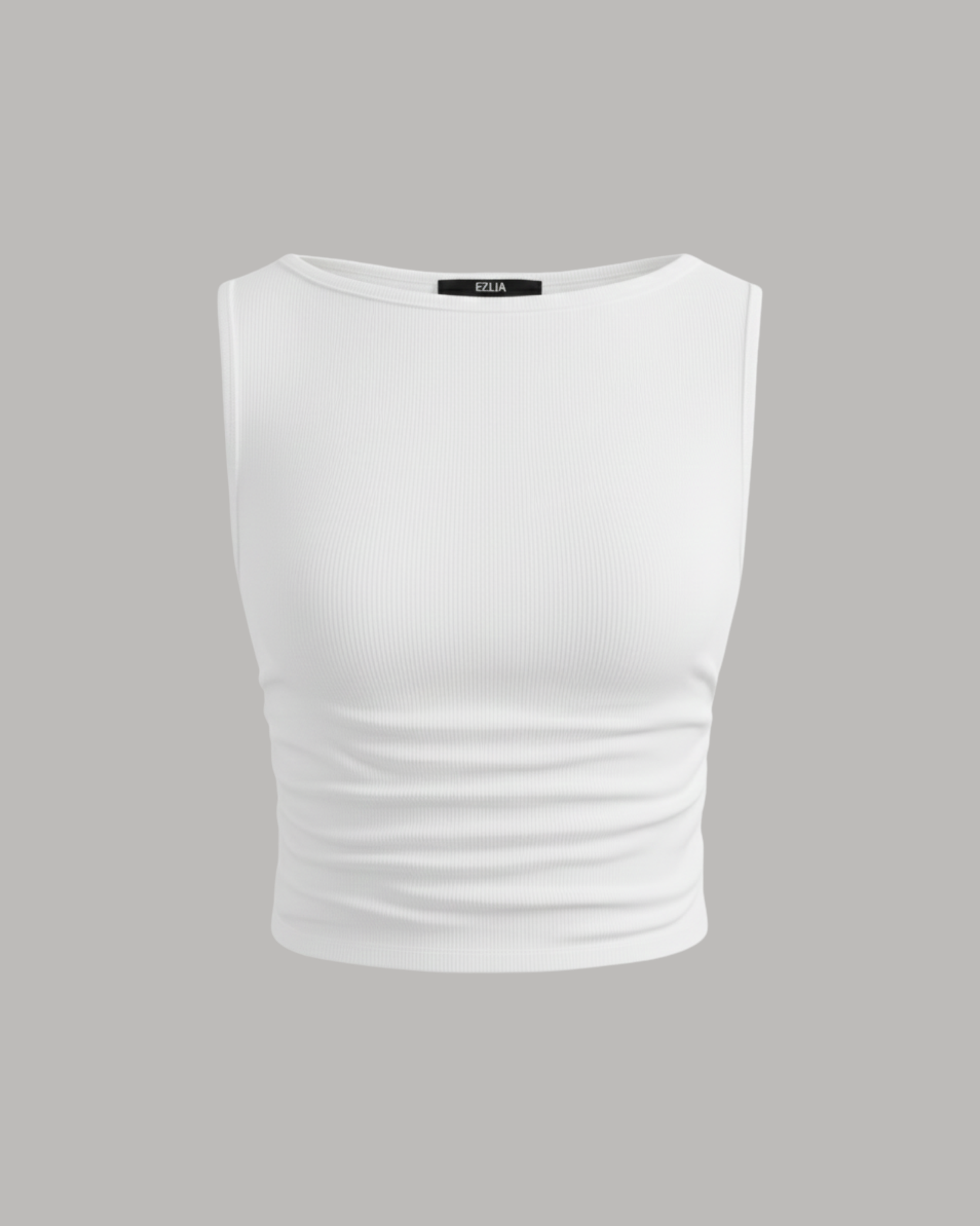 CropEase Everyday Flex Tee-White