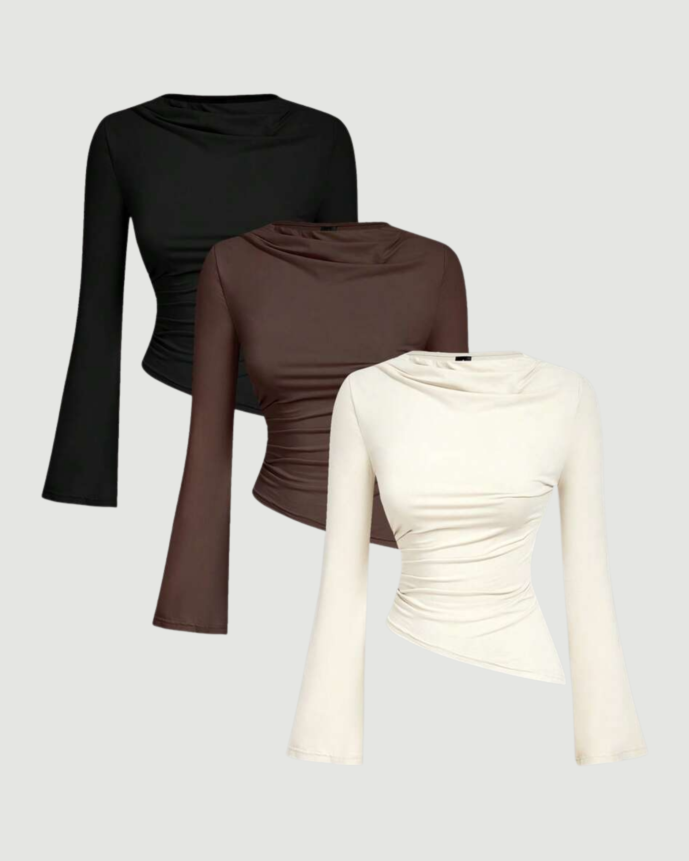 MOD Signature Autumn Classic Trio Set - Choco Brown & Cream & Black