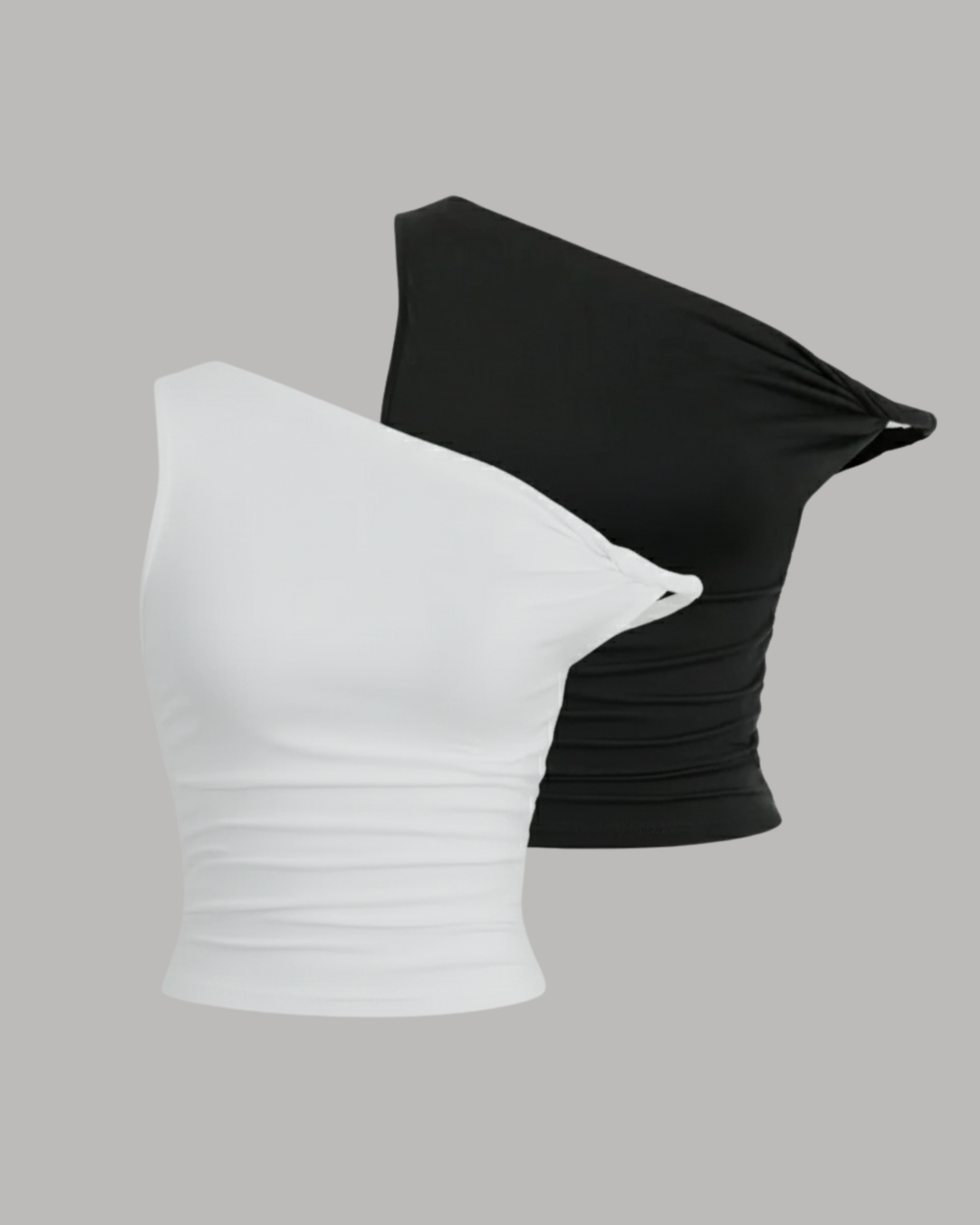 TwistWeave Knit Style Duo--Black & White