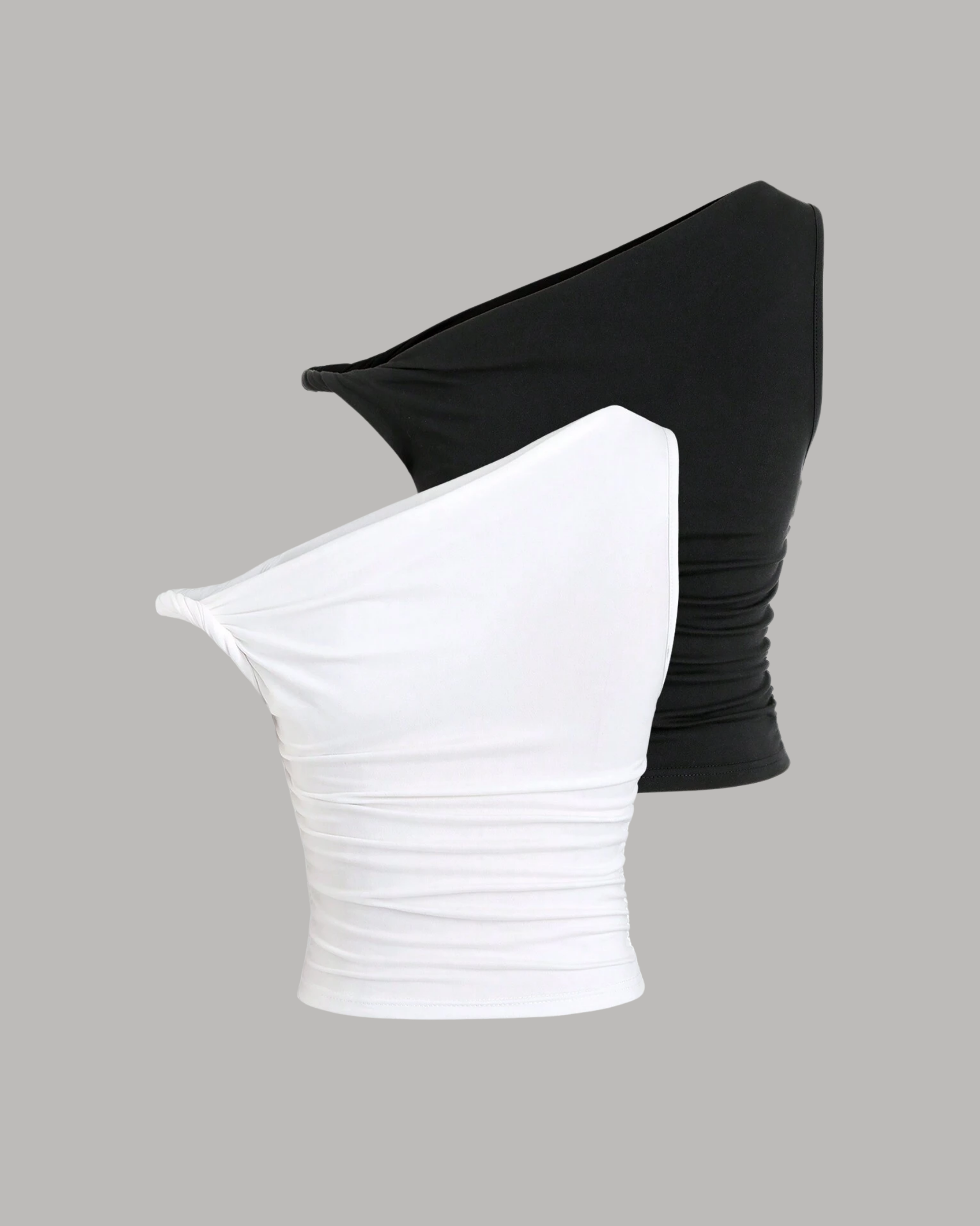 TwistWeave Knit Style Duo-Black & White