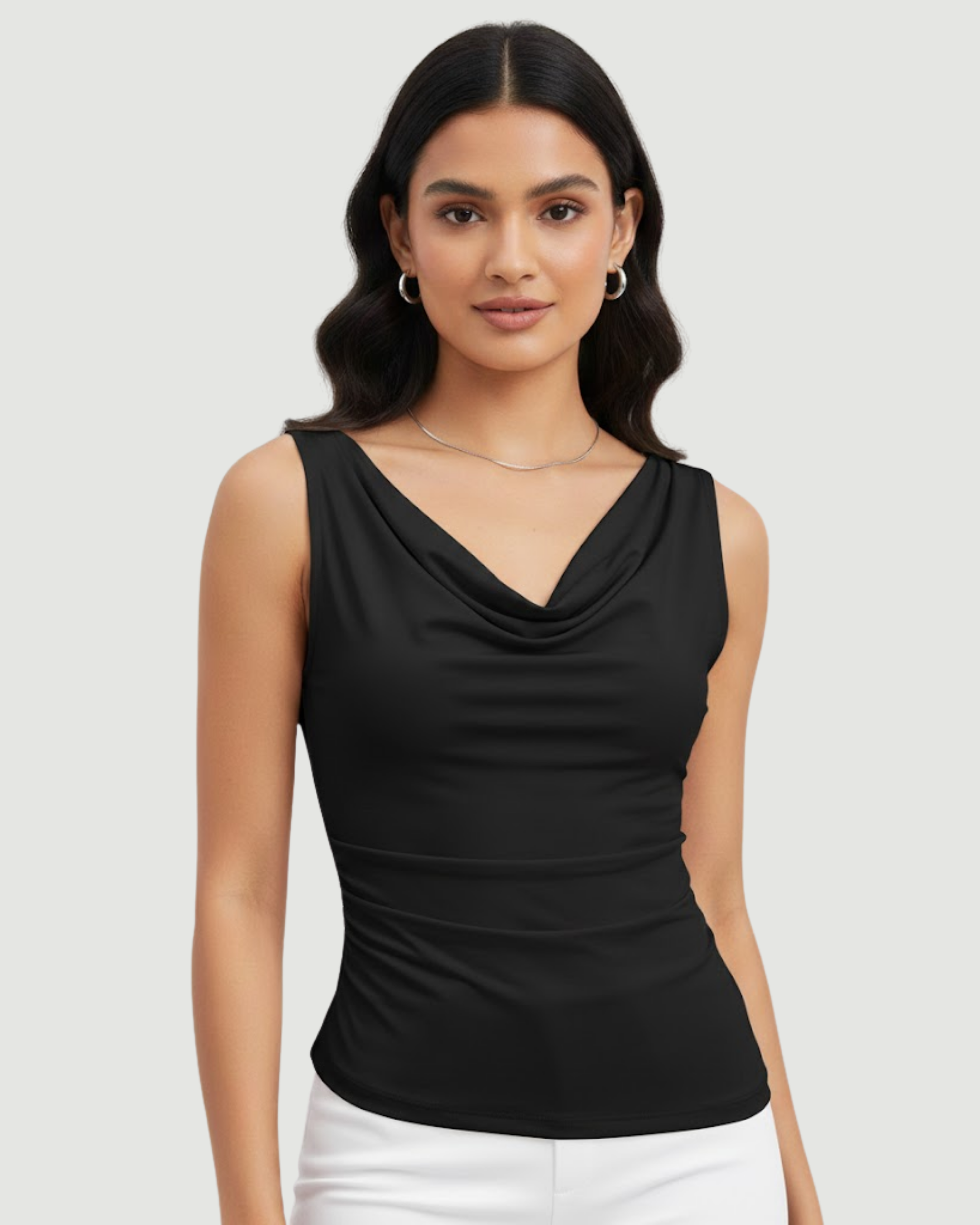 Y2K SoftSculpt Sleeveless Trio - Black & Wine & Cream