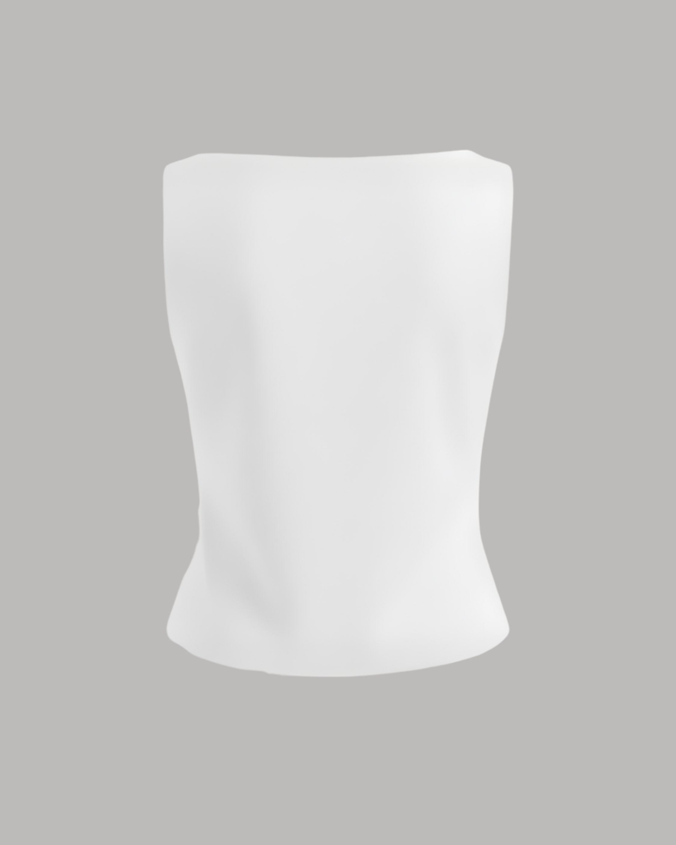LinenWave Knot-Front Weekend Top-White