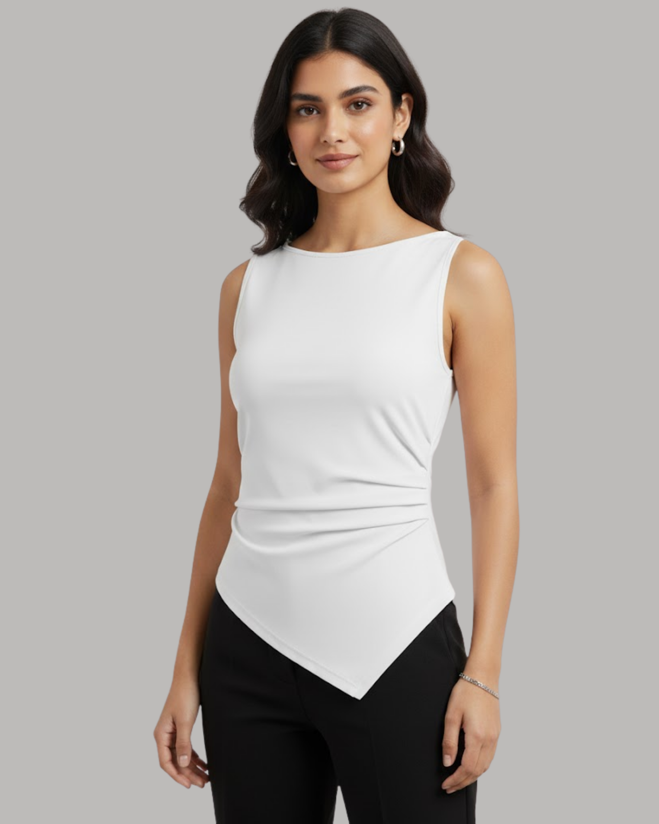 MotionFit Performance Tank-White