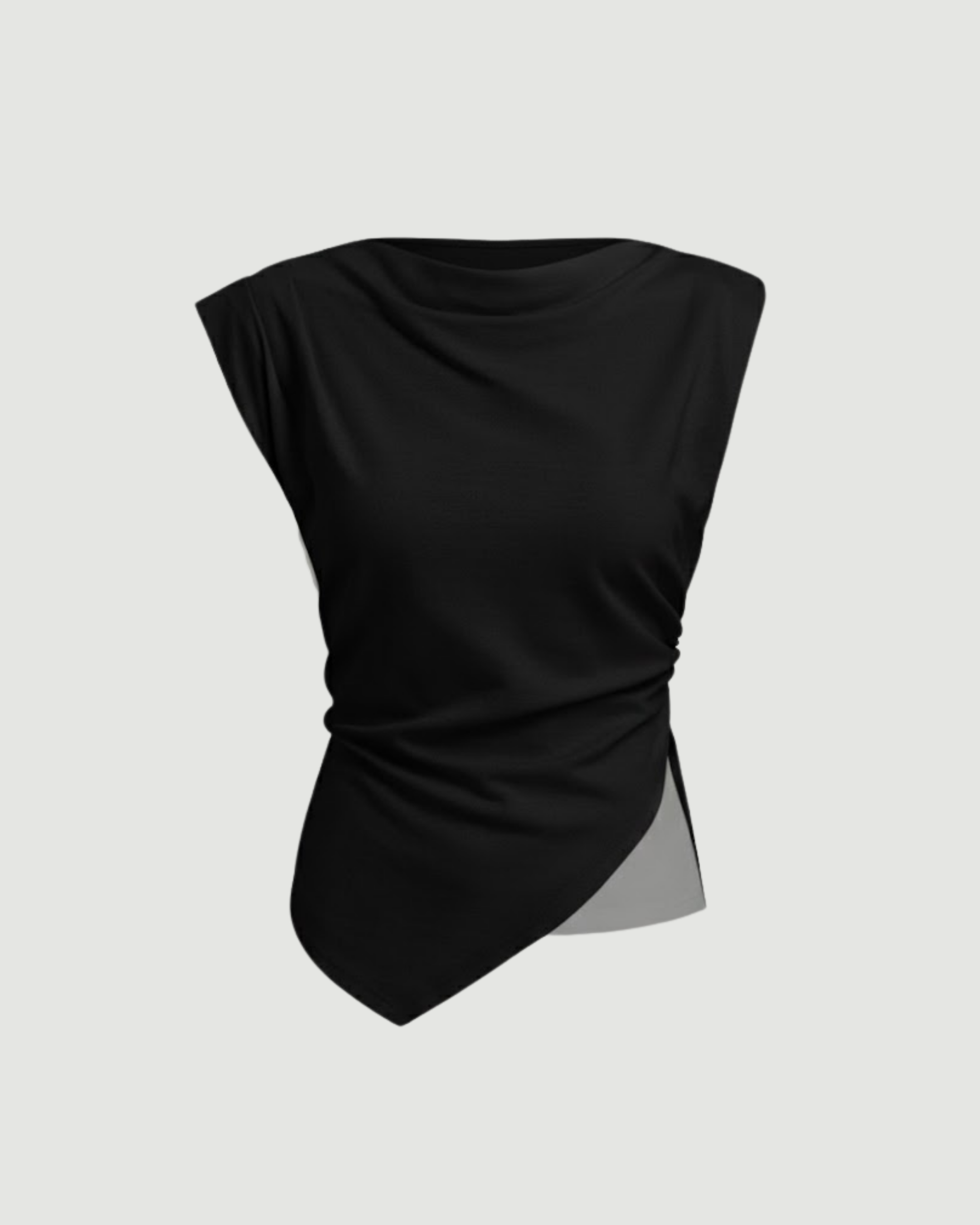 drapeline-elegant-fall-top-Black