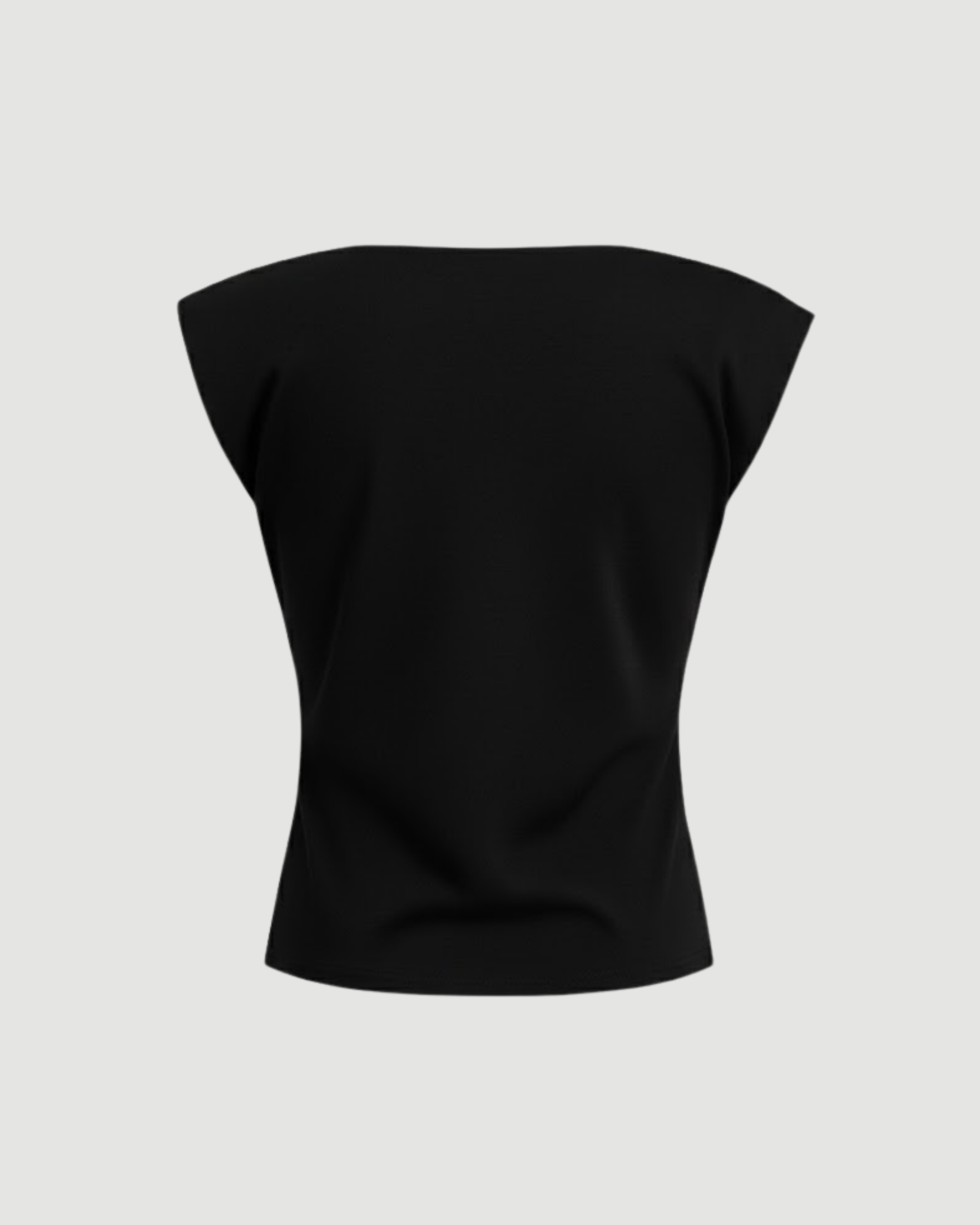 Drapeline-elegant-fall-top-Black