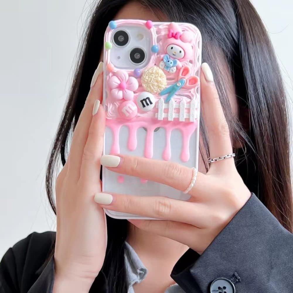 Ezlia Cute Candy Cartoon Tpu Shockproof iPhone 14 Plus Case