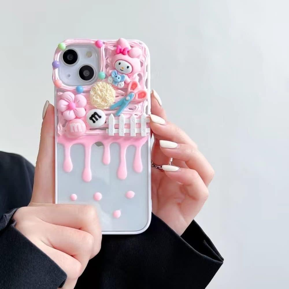 Ezlia Cute Candy Cartoon Tpu Shockproof iPhone 15 Case