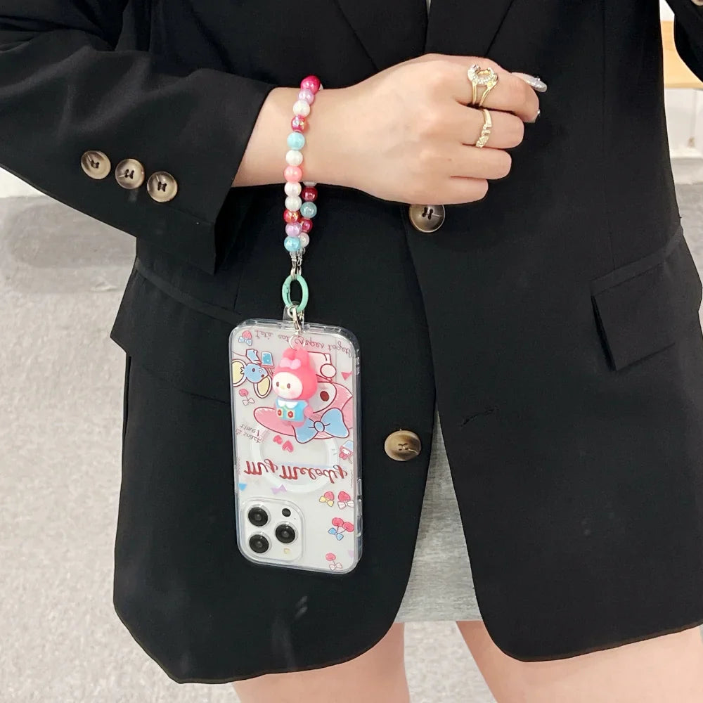 Ezlia Multi Colors Cute Anime Cartoon Phone Charm | Handbag Charm