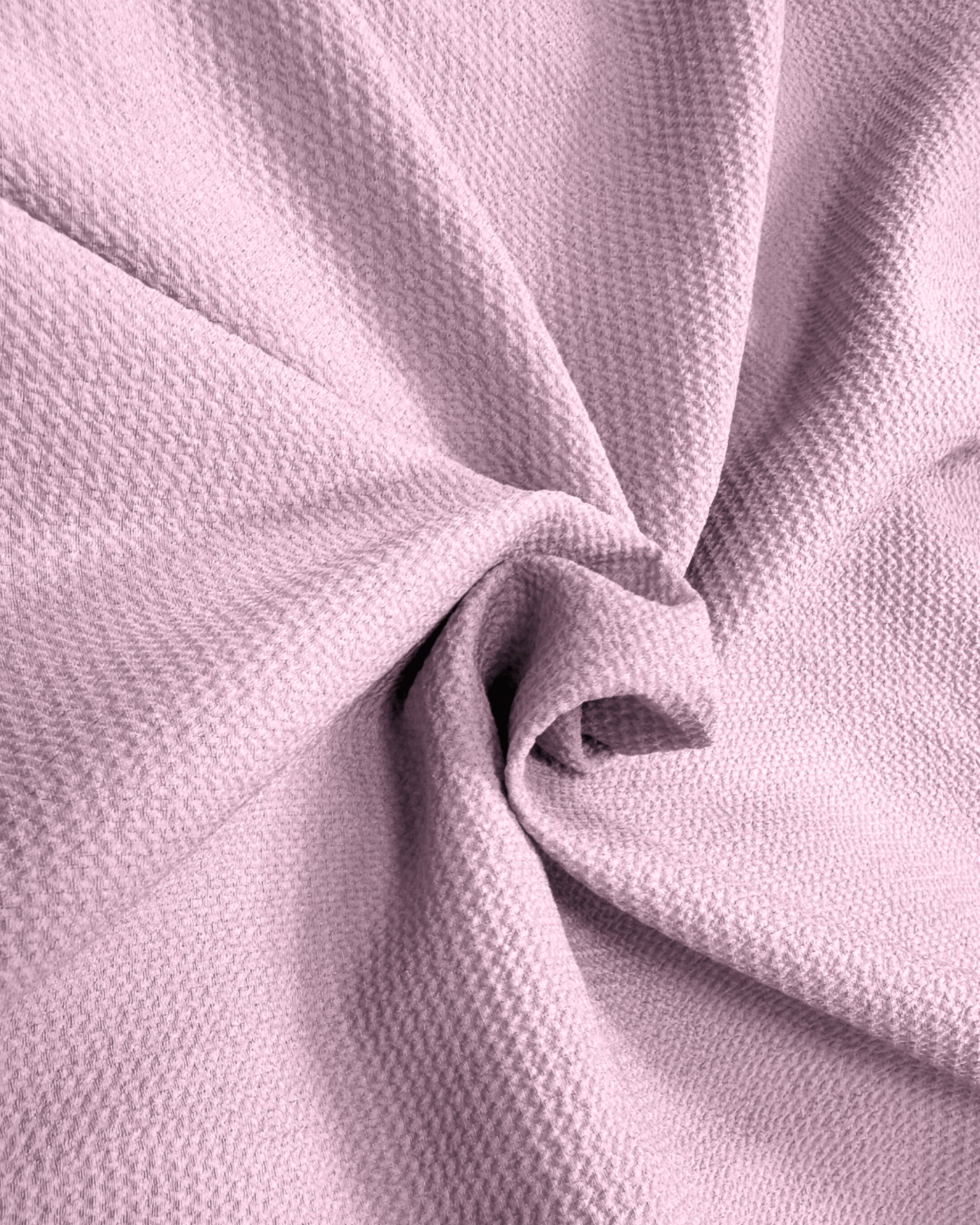 Lavender V-Neck Bubble Wrap Top