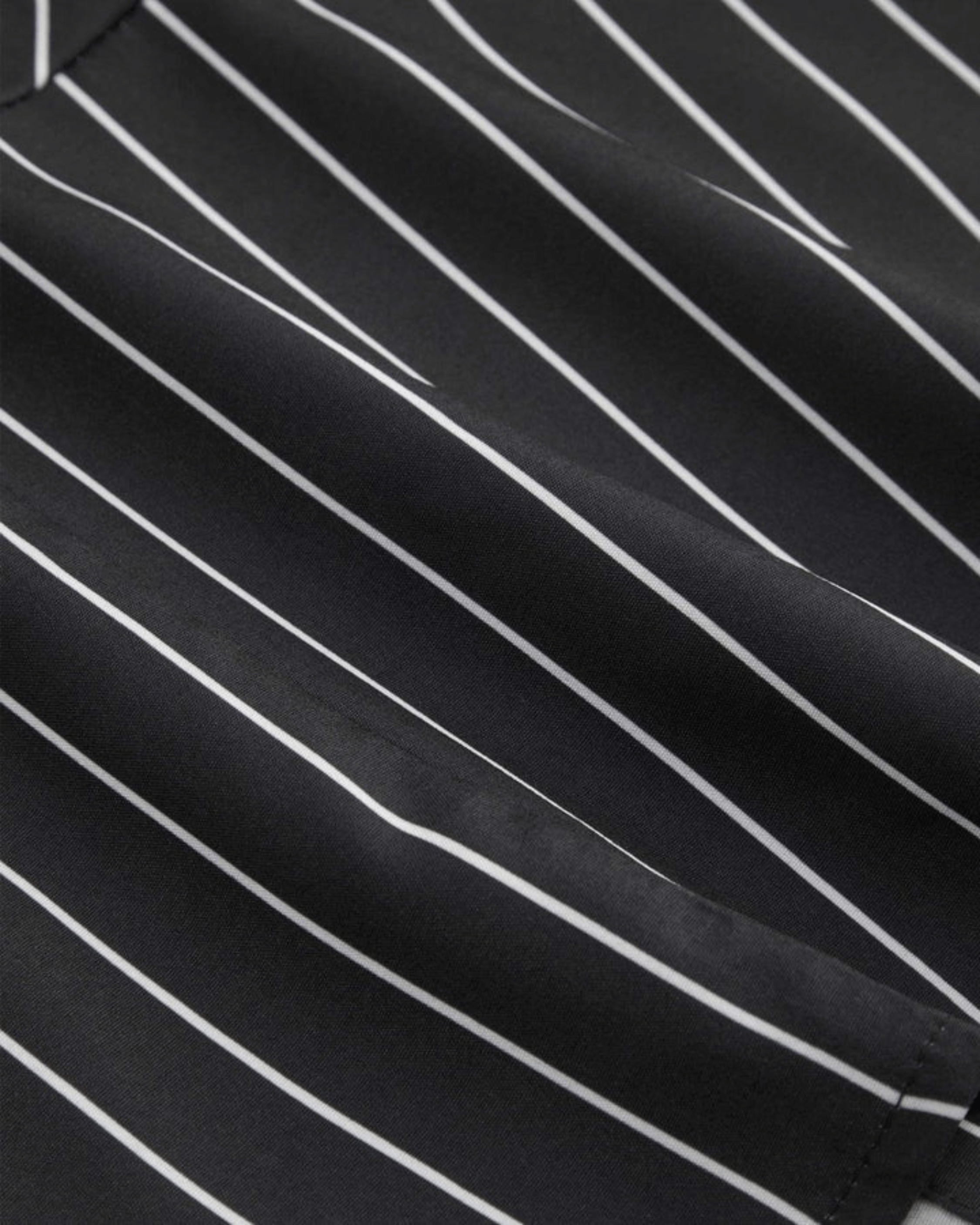 Striped Lace Button Shirt