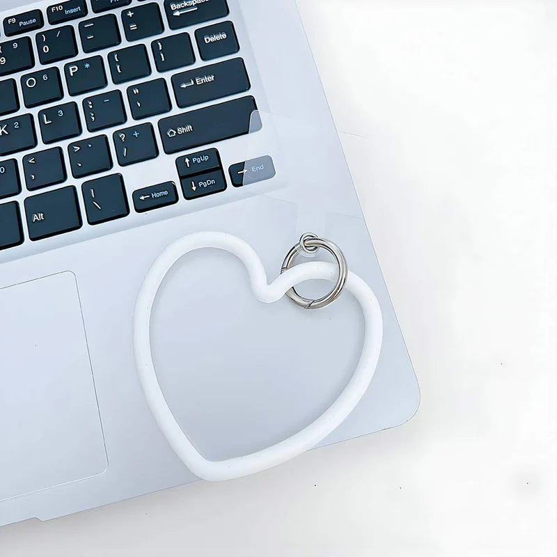 3D Cute Pet Flower and Toy Soft Case With Random Heart Shape Bracelet iPhone case