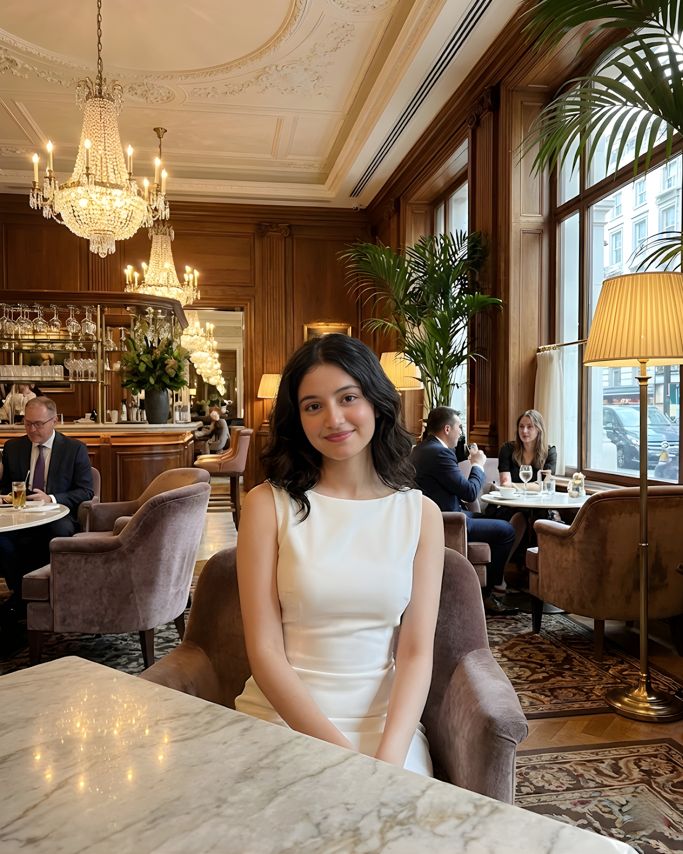 Boat Neck Solid Maxi Dress-White