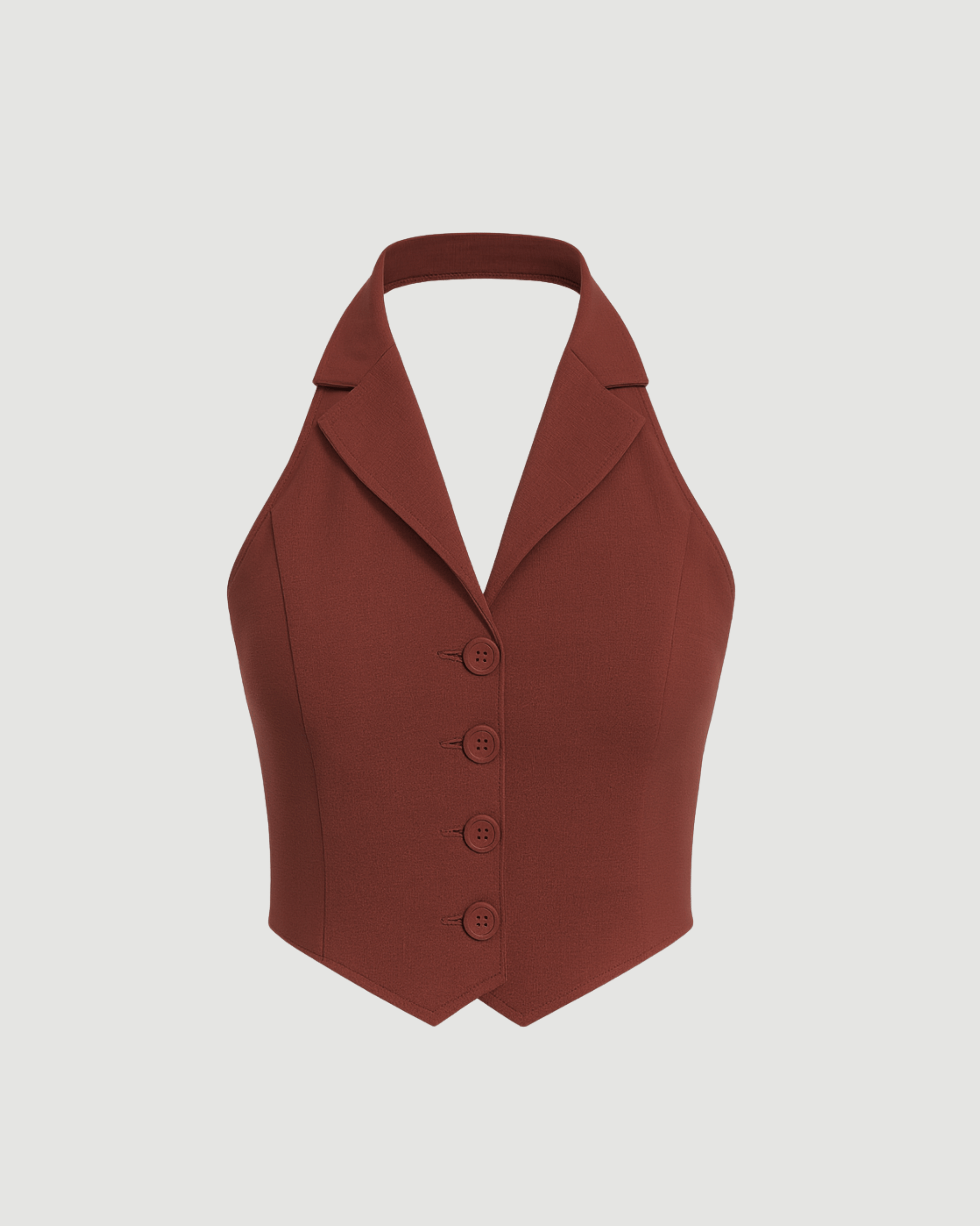 Women’s Halter Neck Waistcoat